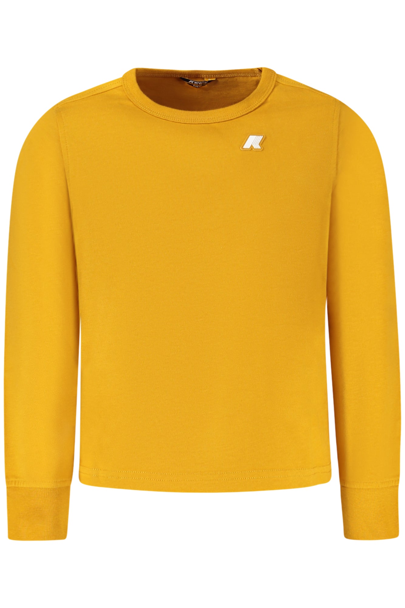 K8138CWPELMERPEACH_GIXGK – Herren Langarmshirt Gelb – Stilvolles Design mit Applikation und Logo – Größe: 8A, 14A, 4A, 6A, 10A, 12A – Farbe: Giallo