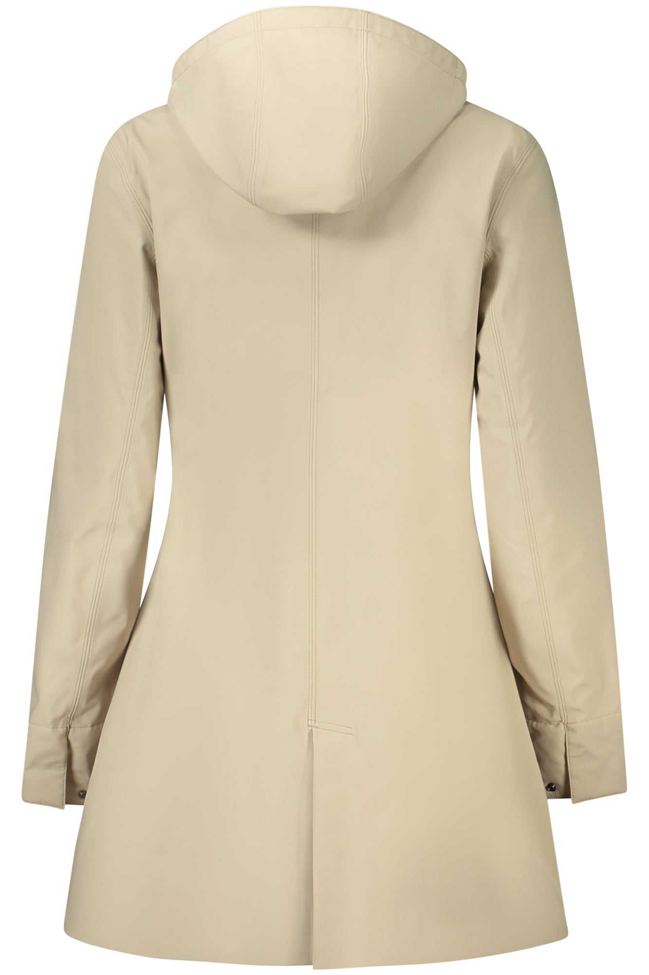 K2148BWMATHYBONDED_BEATC – Damen Trenchcoat Beige mit Abnehmbarer Kapuze und Taschen – Größe: S, L, M, XL – Farbe: Beige