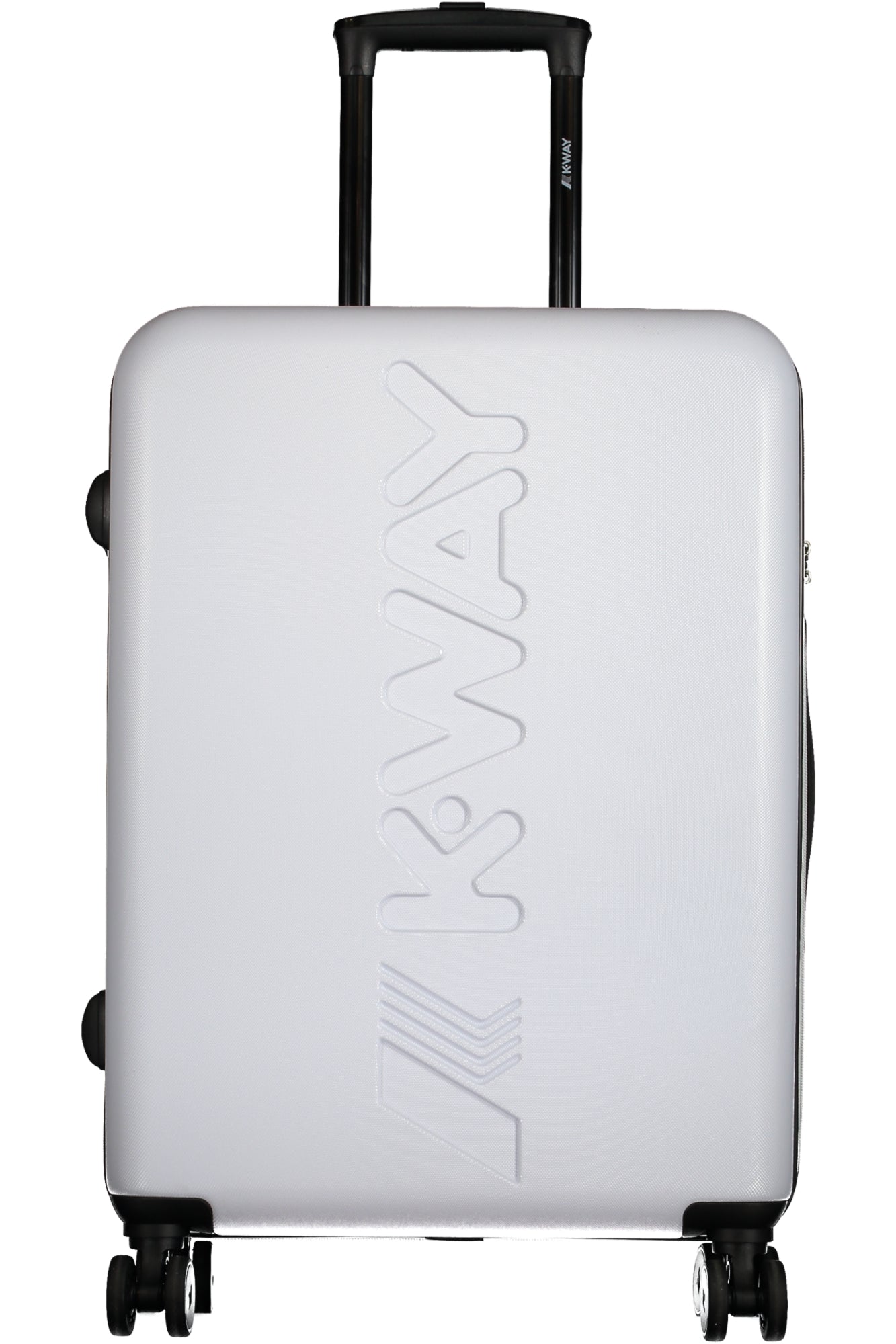 K11417WCABIN_BIL15 – Mittelgroßer Dametrolley Weiß: Praktischer Reisebegleiter mit Stil – Größe: UNI – Farbe: Bianco