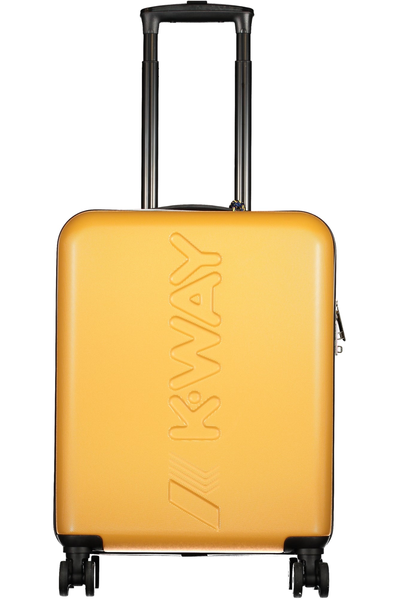 K11416WCABIN_ARL31 – Praktischer orangener Damen-Trolley mit 4 Rollen und Zahlenschloss – Größe: UNI – Farbe: Arancione