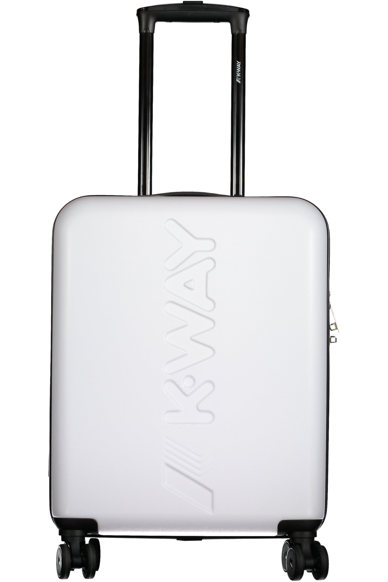 K11416WCABIN_BIL15 – Kompakter Damen-Trolley in Weiß mit 4 Rädern und Zahlenschloss – Größe: UNI – Farbe: Bianco