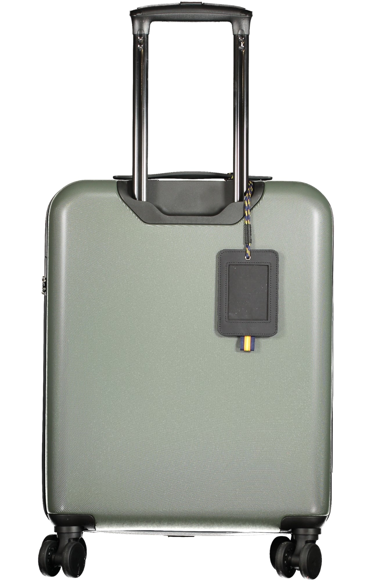 K11416WCABIN_VEL21 – Kompakter grüner Trolley mit Rollen und Zahlenschloss - Viel Stauraum – Größe: UNI – Farbe: Verde