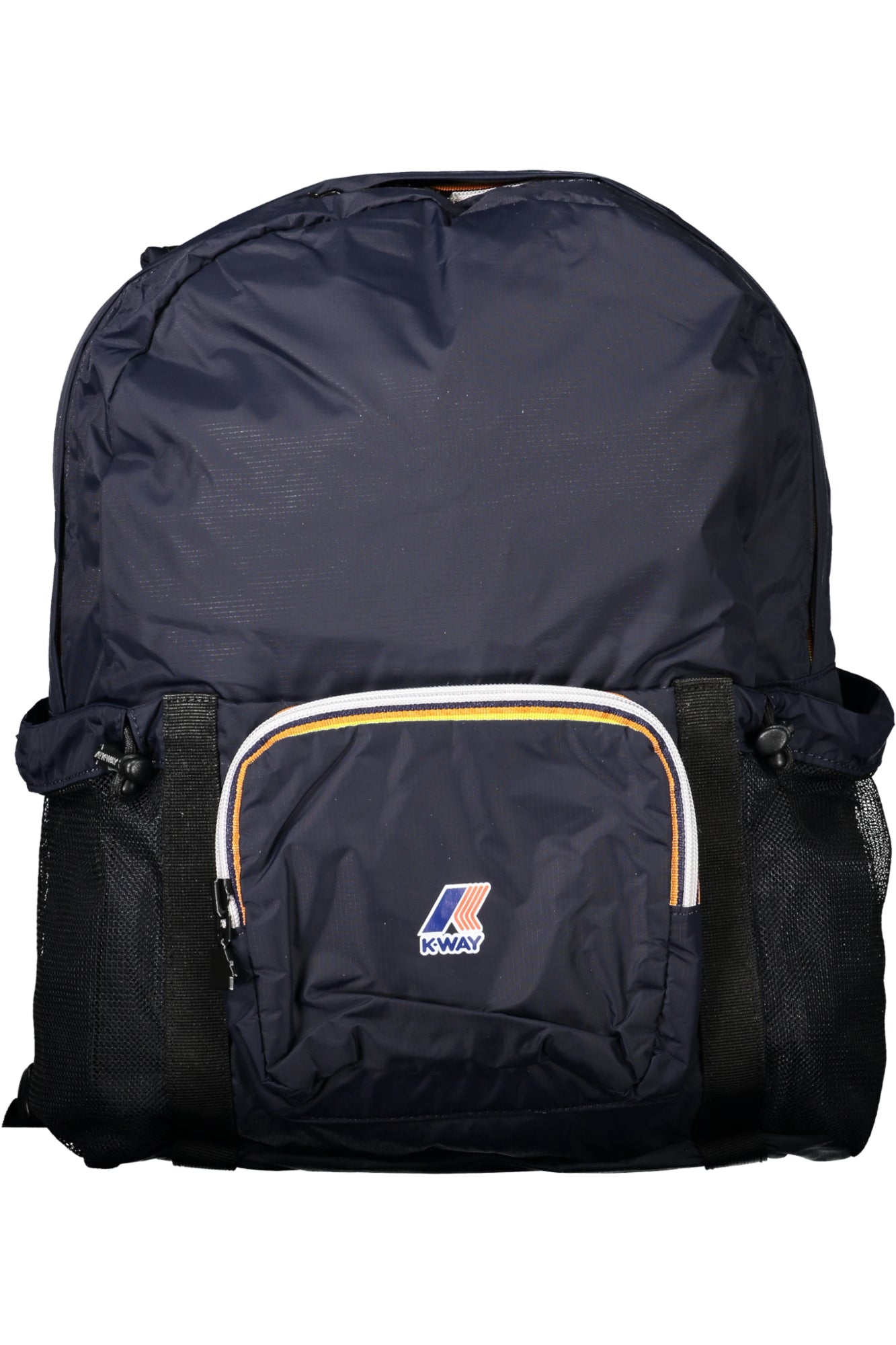 K1128BWLEVRAI3MICHEL_BLK89 – Vielseitiger blauer Herren-Rucksack mit Kontrastdetails und Taschen – Größe: UNI – Farbe: Blu