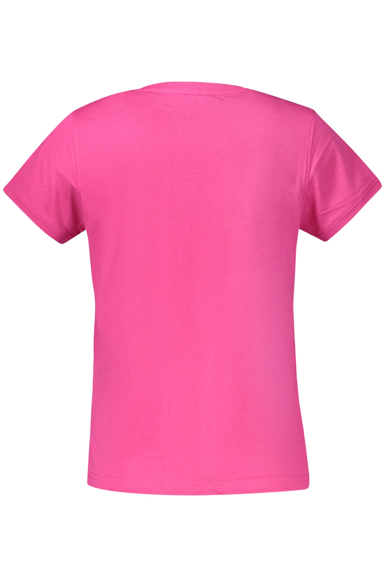 303H0P0_RSH50 – Damen T-Shirt Rosa | V-Ausschnitt, Stickerei, Regular Fit – Größe: XS, S, M, L, XL – Farbe: Rosa