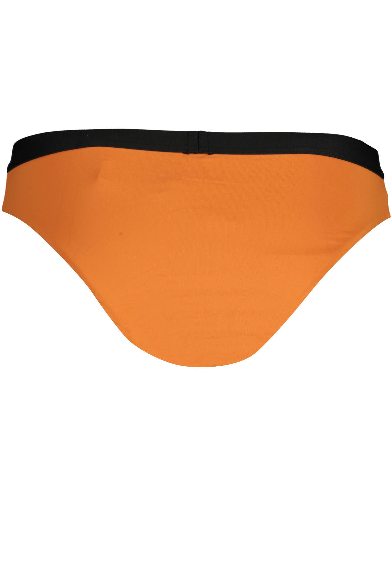 KL22WBT08_ARANCIO_ORANGE – Elegante Damen-Badehose in Orange mit Kontrastdetails – Größe: XS, S, M – Farbe: Arancione
