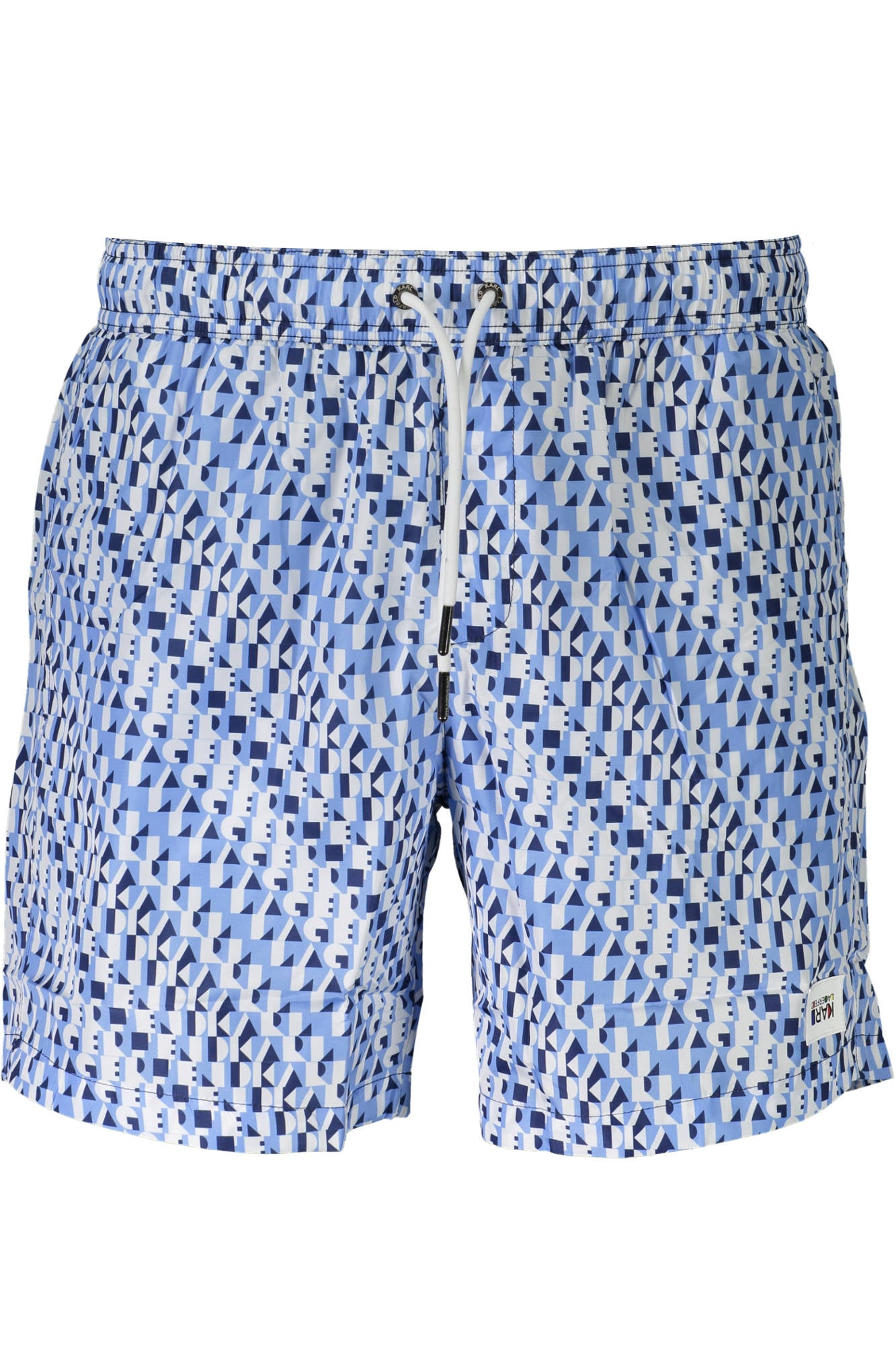 KL20MBM09_AZZURRO_SKYNAVY – Herren Badeboxershorts Blau mit Taschen & Innenslip - Komfort pur – Größe: S – Farbe: Azzurro
