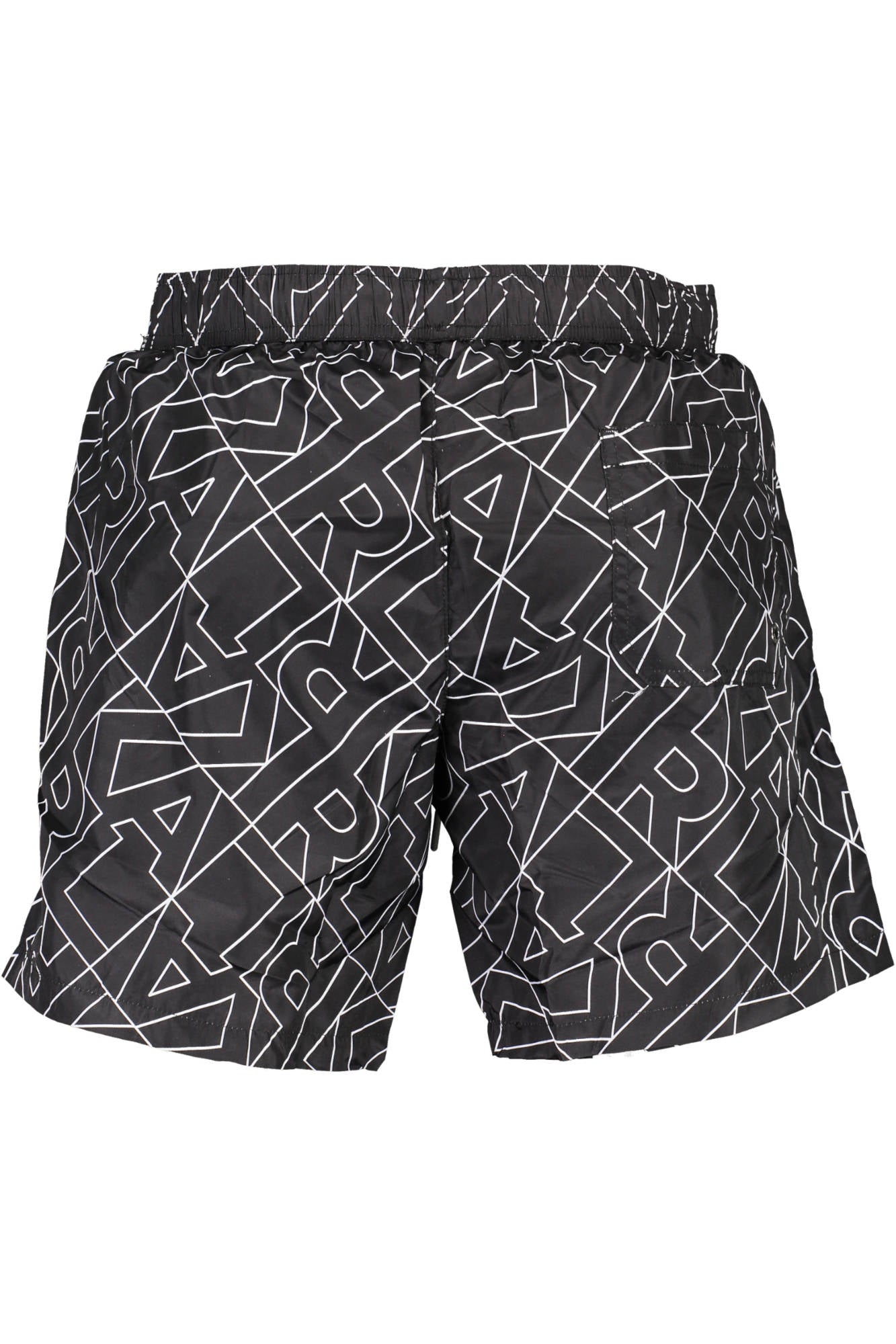 KL22MBM03_NERO_BLACK – Schwarzer Herren-Badeslip mit Taschen und Logodetails – Komfort & Stil – Größe: S – Farbe: Nero