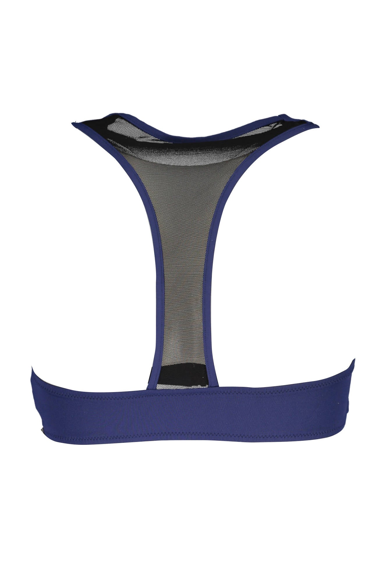 KL21WTP23_BLU_NAVY – Damen Sportanzug Oberteil Blau: Stilvoll mit Kontrastdetails & Reißverschluss – Größe: XS – Farbe: Blu