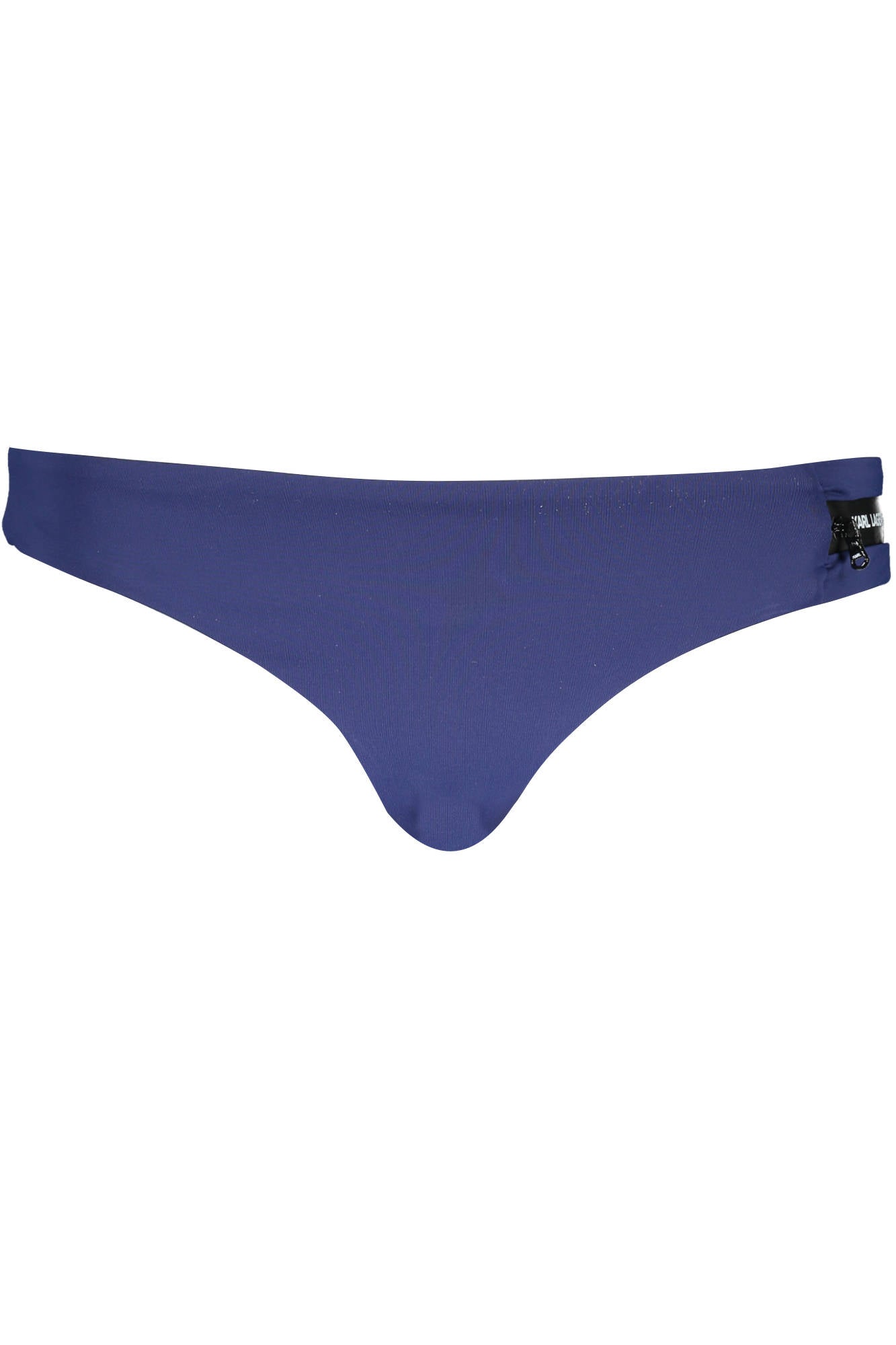 KL21WBT24_BLU_NAVY – Blaue Damen-Badehose mit Kontrastdetails und Logodesign – Größe: XS, S – Farbe: Blu