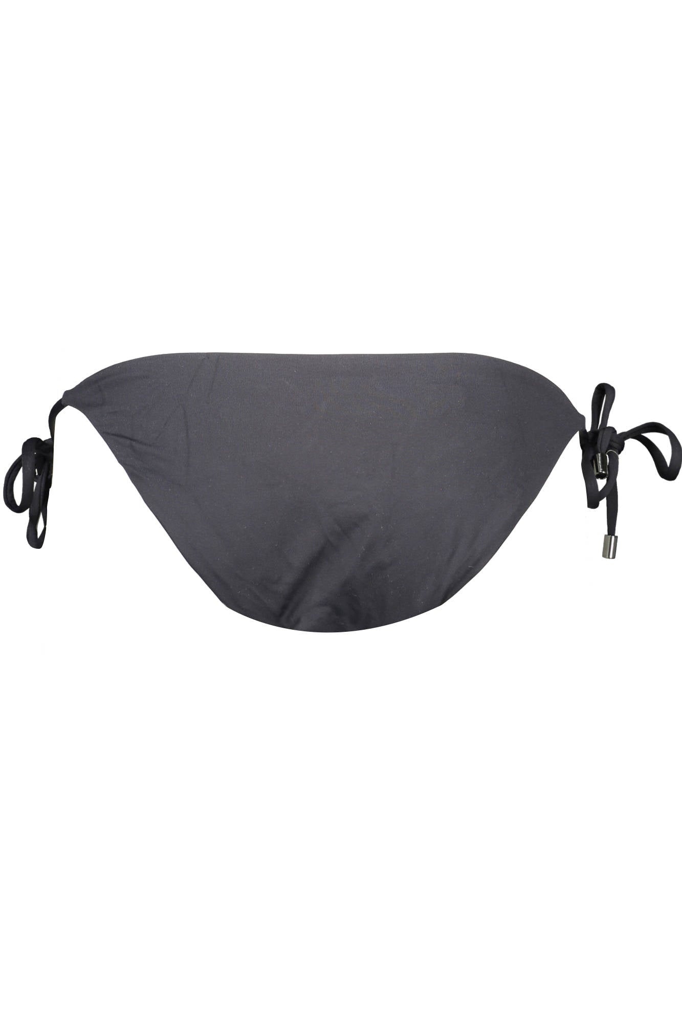 KL21WBT11_NERO_ONLY-ONE-C – Elegante Damen Bikinihöschen in Schwarz – Verstellbare Bänder & Logo – Größe: XS – Farbe: Nero