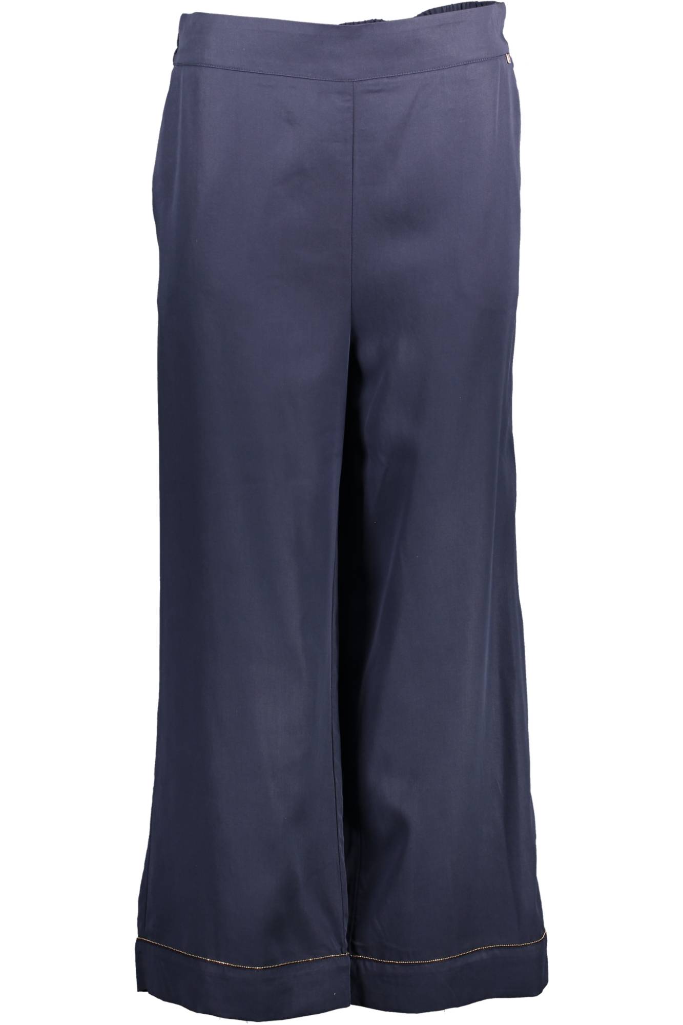 LAPSE_BLU_72320 – Damenhose Blau: Elastischer Bund, Taschen & Kontrastdetails – Größe: XS, S, M, L, XL, 2XL – Farbe: Blu