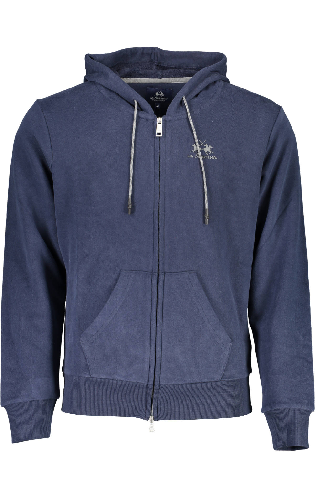 CCMF02FP109_870375D_BLU07017 – Herren-Sweatshirt mit Reißverschluss in Blau – Stilvoller Kapuzenpullover – Größe: S, 3XL – Farbe: Blu