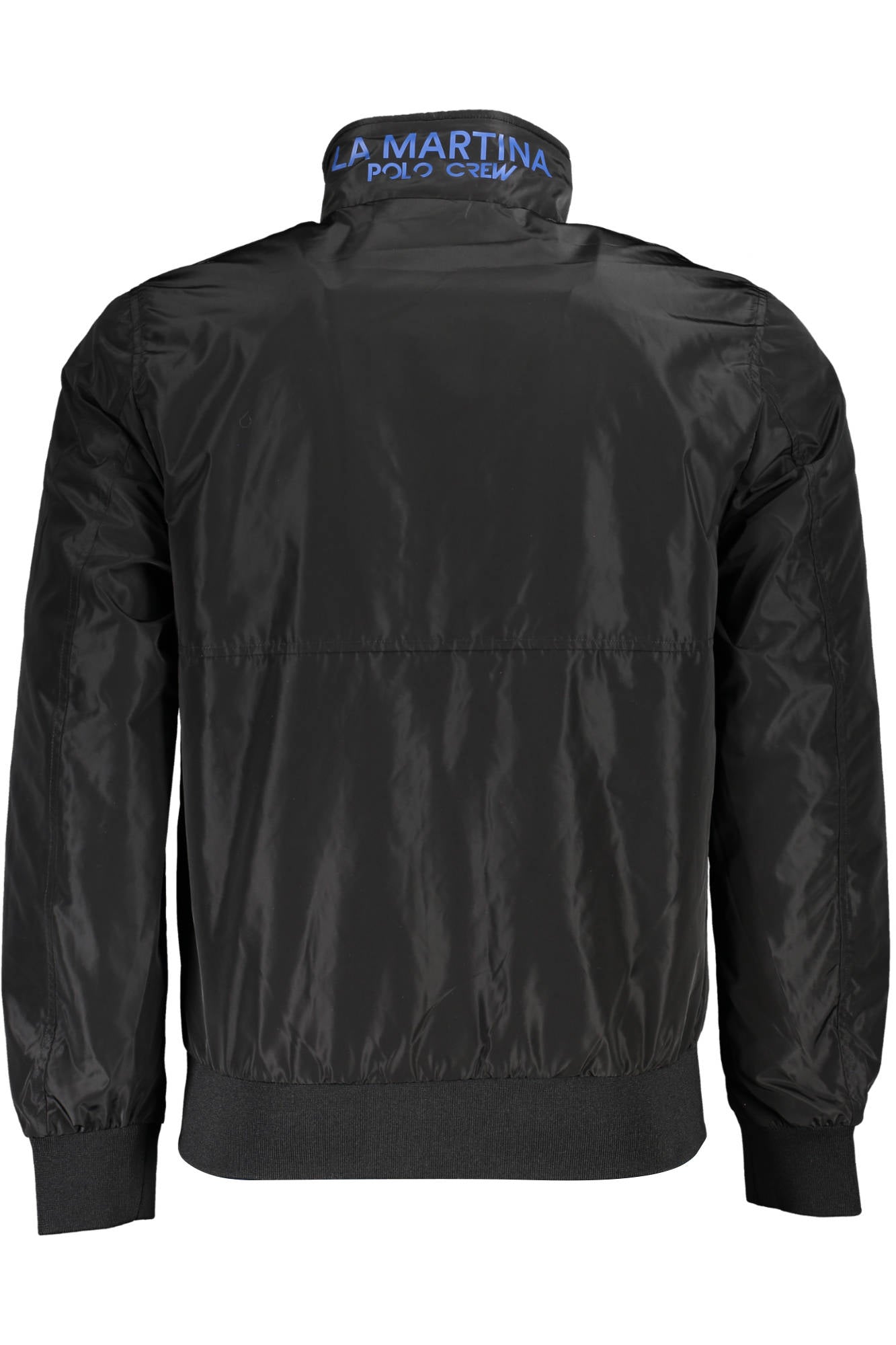 XMO302-PA004_NERO_09999 – Elegante Herrenjacke Schwarz mit Reißverschluss & Stickerei – Größe: S, M, L, XL, 2XL, 3XL – Farbe: Nero