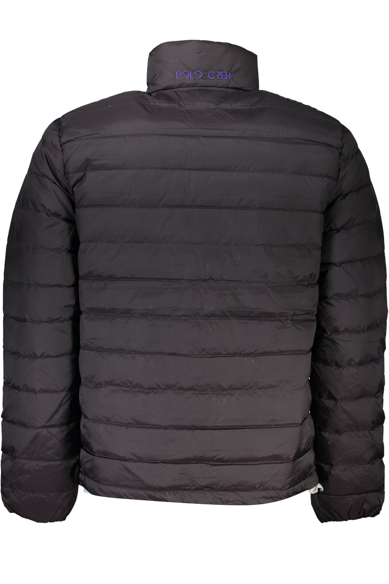 XMO014PA012_NE09999 – Elegante Herrenjacke Schwarz mit Stickerei und Reißverschluss – Größe: M, L, XL, 2XL, 3XL – Farbe: Nero