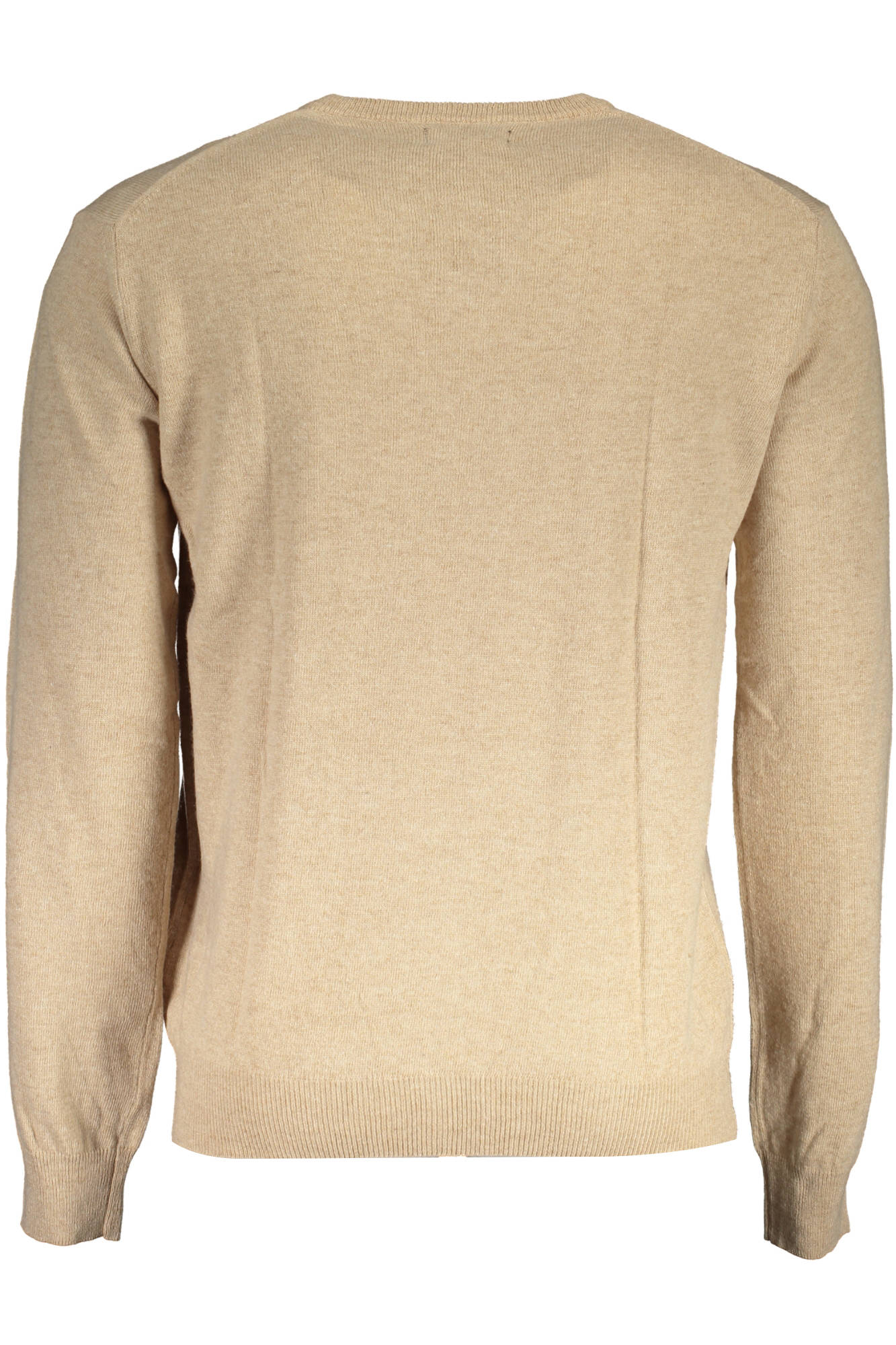XMS001-YW084_BEIGE_04004 – Herren Pullover Beige, V-Ausschnitt, Regular Fit, Stilvoll und Elegant – Größe: S, M, L, XL, 2XL, 3XL – Farbe: Beige