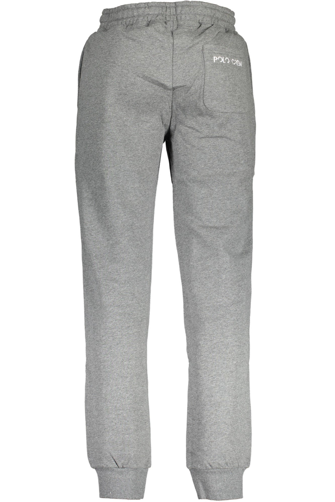 XMT003-FP548_GRIGIO_01049 – Herrenpantalon Grau: Elastische Sporthose mit Logo & Stickerei – Größe: S, M, L, XL, 2XL, 3XL – Farbe: Grigio