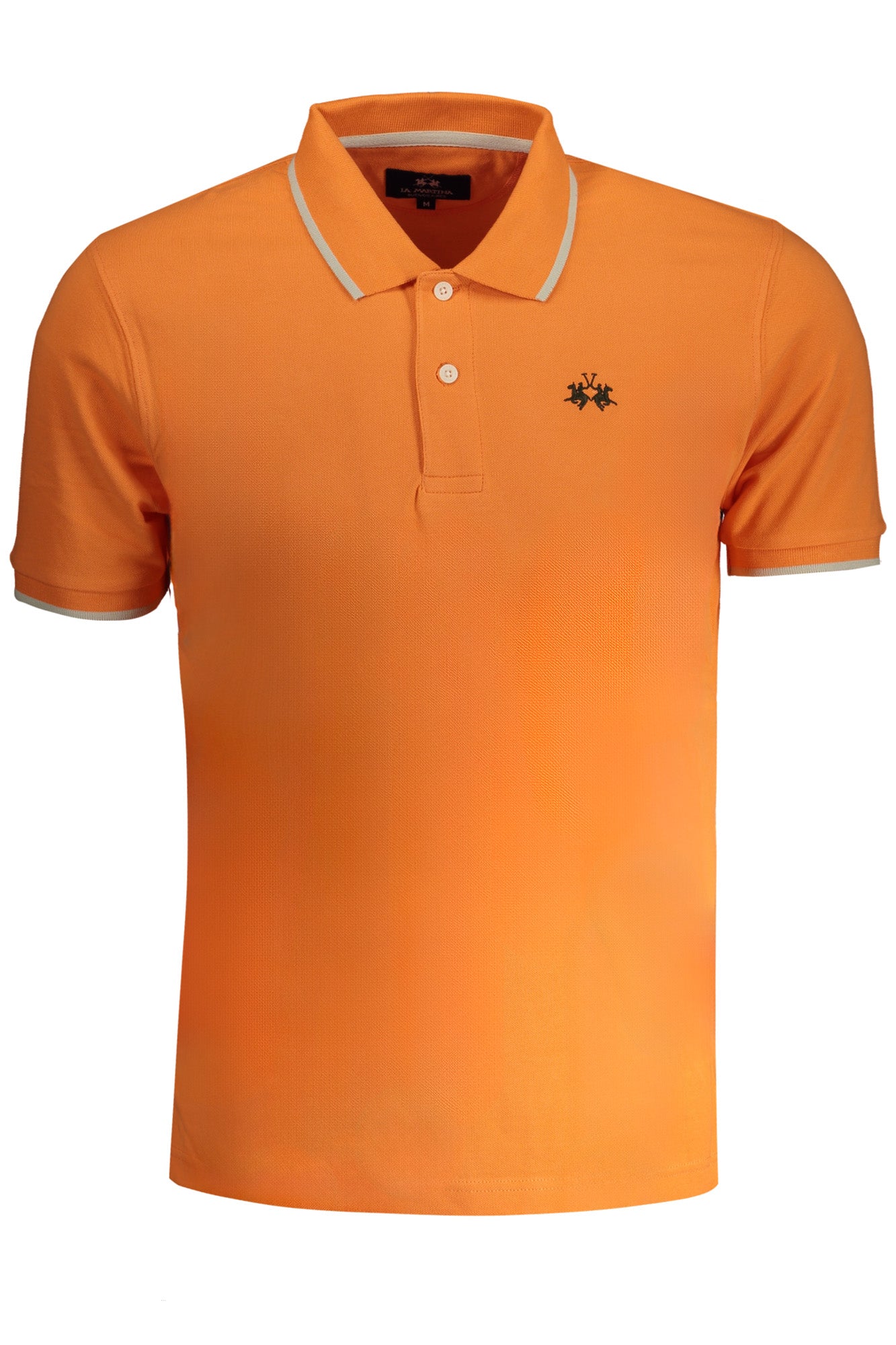 BPMP04PK031_AR02163 – Herren Kurzarm-Poloshirt Orange Regular Fit mit Logo & Stickerei – Größe: S, M, L, XL, 2XL, 3XL – Farbe: Arancione
