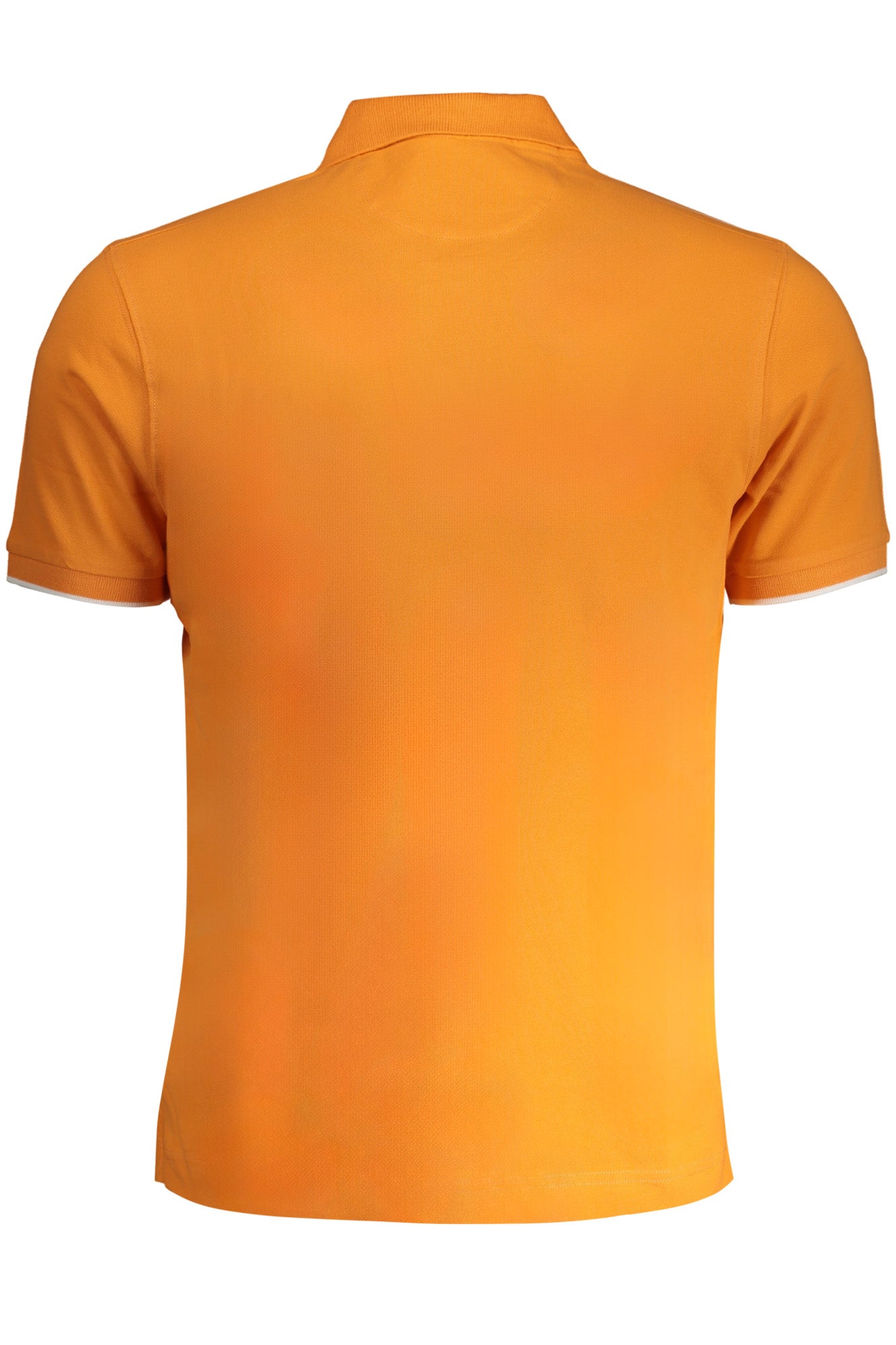 YMP001PK001_AR02163 – Polohemd Herren orange - Regular Fit, Kontrastdetails, Stickerei – Größe: S, M, L, XL, 2XL, 3XL – Farbe: Arancione