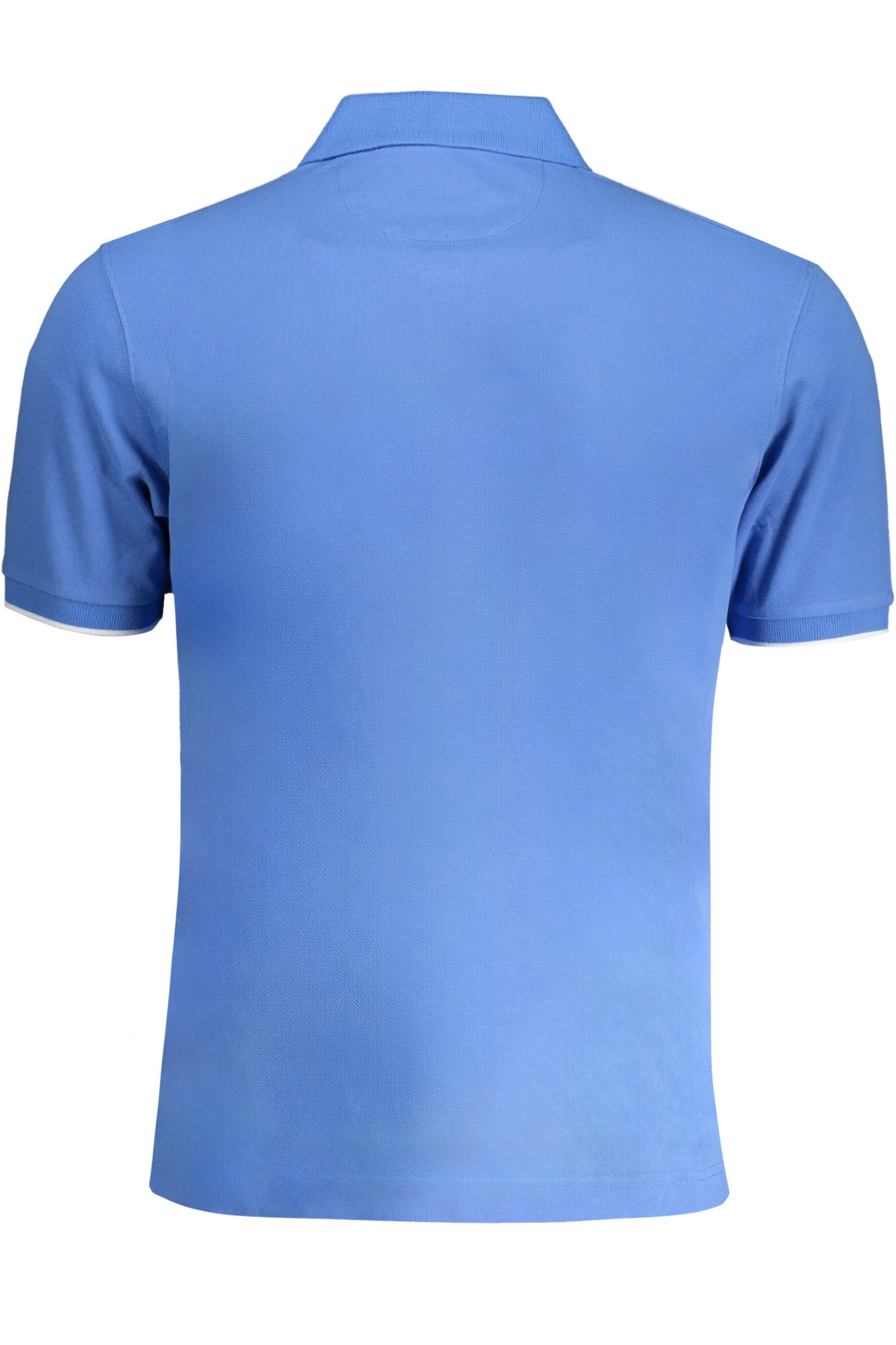 YMP001PK001_AZ07205 – Herren Polo Blau: Kurzarm, Regular Fit, Details, Stickerei, Logo – Größe: S, M, L, XL, 2XL – Farbe: Azzurro