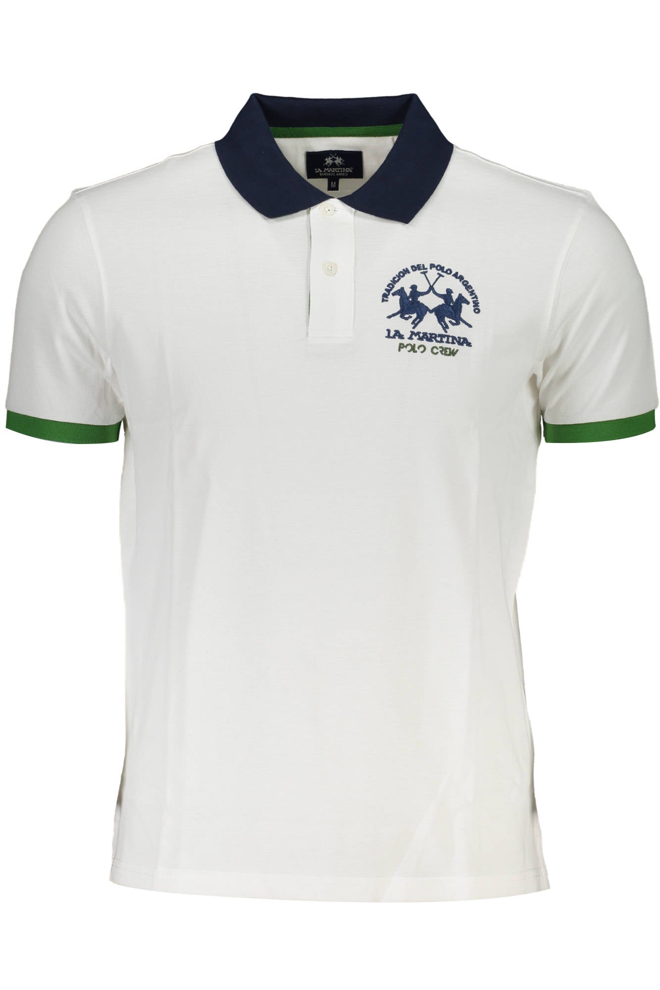 XMP310-PK031_BIANCO_00001 – Weiße Herren-Polohemd | Kurzarm, reguläre Passform, Kontrastdetails – Größe: M, L, XL, 2XL – Farbe: Bianco