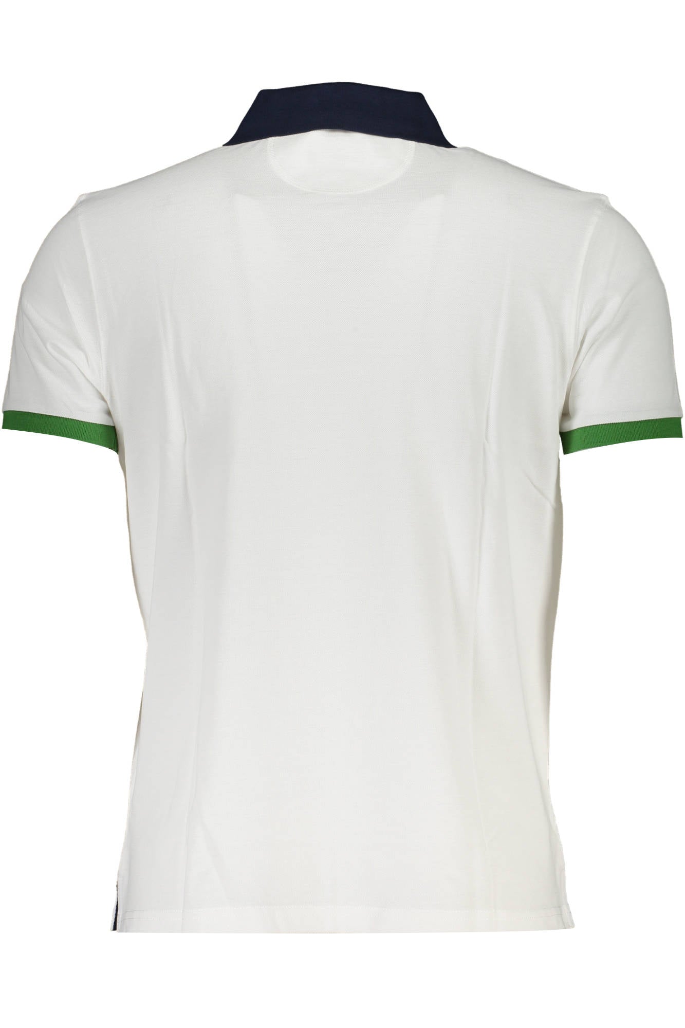 XMP310-PK031_BIANCO_00001 – Weiße Herren-Polohemd | Kurzarm, reguläre Passform, Kontrastdetails – Größe: M, L, XL, 2XL – Farbe: Bianco