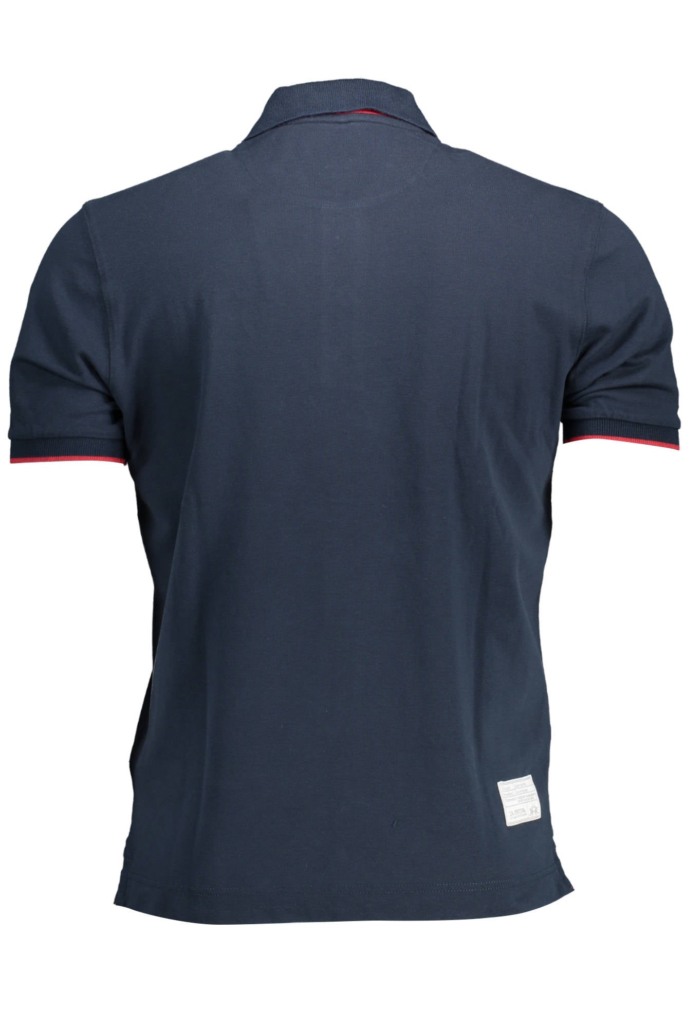 CCMP01PK001_F500D95_BLU07017 – Stilvolles Herren-Poloshirt Blau: Regular Fit, Stickerei & Details – Größe: S – Farbe: Blu