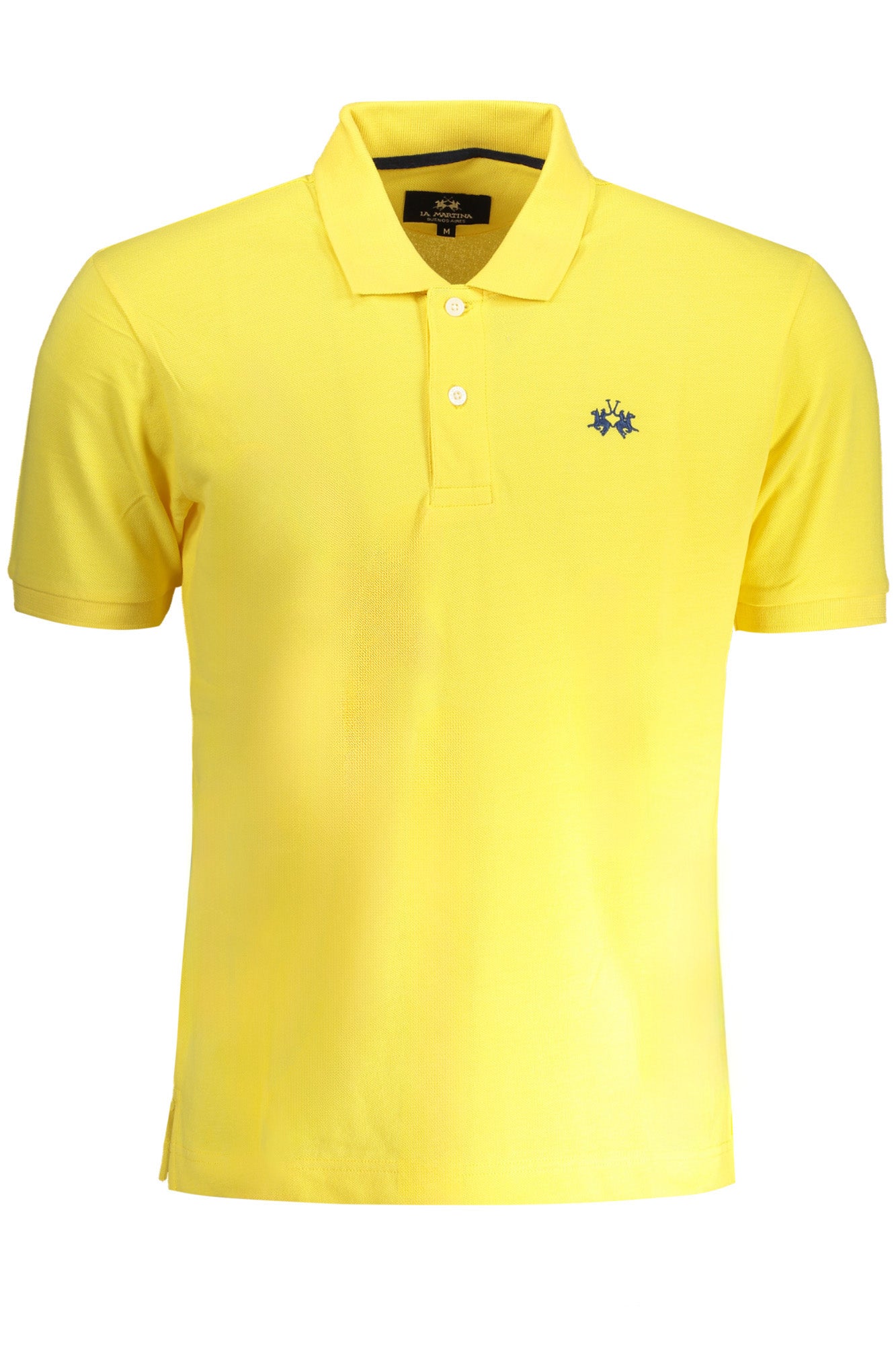 BPMP01PK031_GI02101 – Herren Poloshirt Gelb: Kurzarm, Regular Fit, Stickerei-Detail – Größe: S, M, L, 2XL – Farbe: Giallo