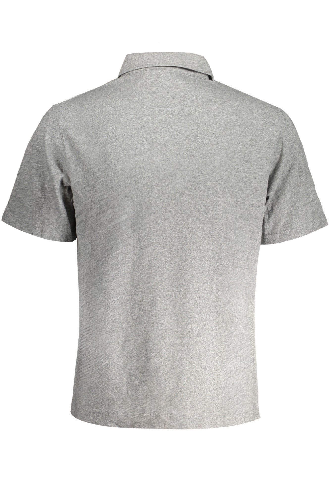 CCMP05JS259_GR01001 – Herren Graues Polohemd Kurzarm - Regular Fit mit Stickerei & Logo – Größe: S, M, L, XL, 2XL, 3XL – Farbe: Grigio
