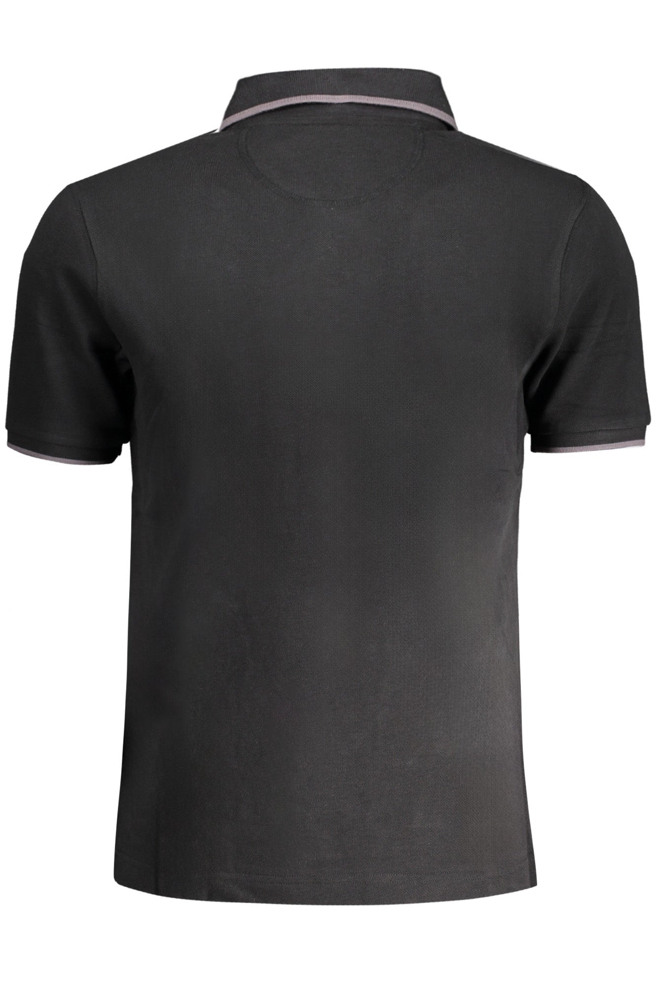 BPMP04PK031_NE09999 – Herren Polo Shirt Schwarz - Kurzarm, Regular Fit, Stilvolle Details – Größe: S – Farbe: Nero