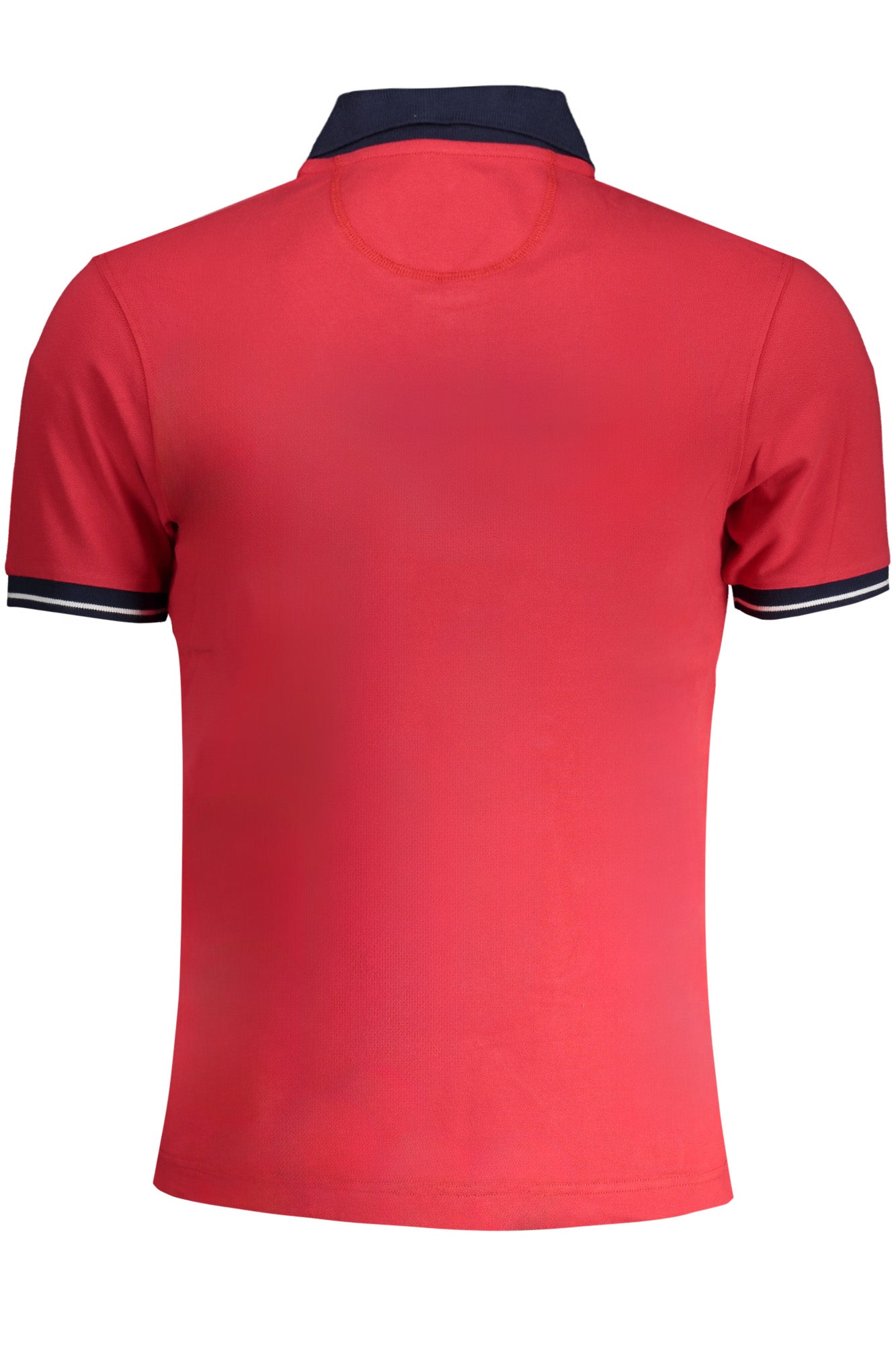 YMP005PK001_RO06008 – Herren Kurzarm-Polo Rot – Slim Fit mit Stickerei und Kontrastdetails – Größe: S, M – Farbe: Rosso