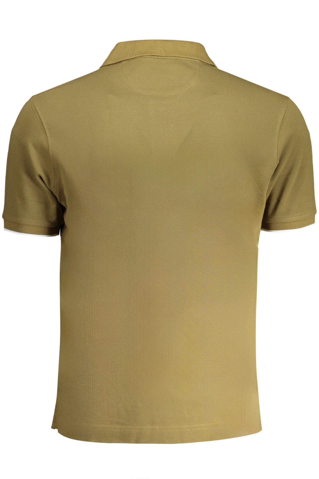 YMP001PK001_VE03197 – Polo-Kurzarmshirt Herren Grün – Stickerei, Kontrastdetails, Regular Fit – Größe: S, M, L, XL, 2XL, 3XL – Farbe: Verde