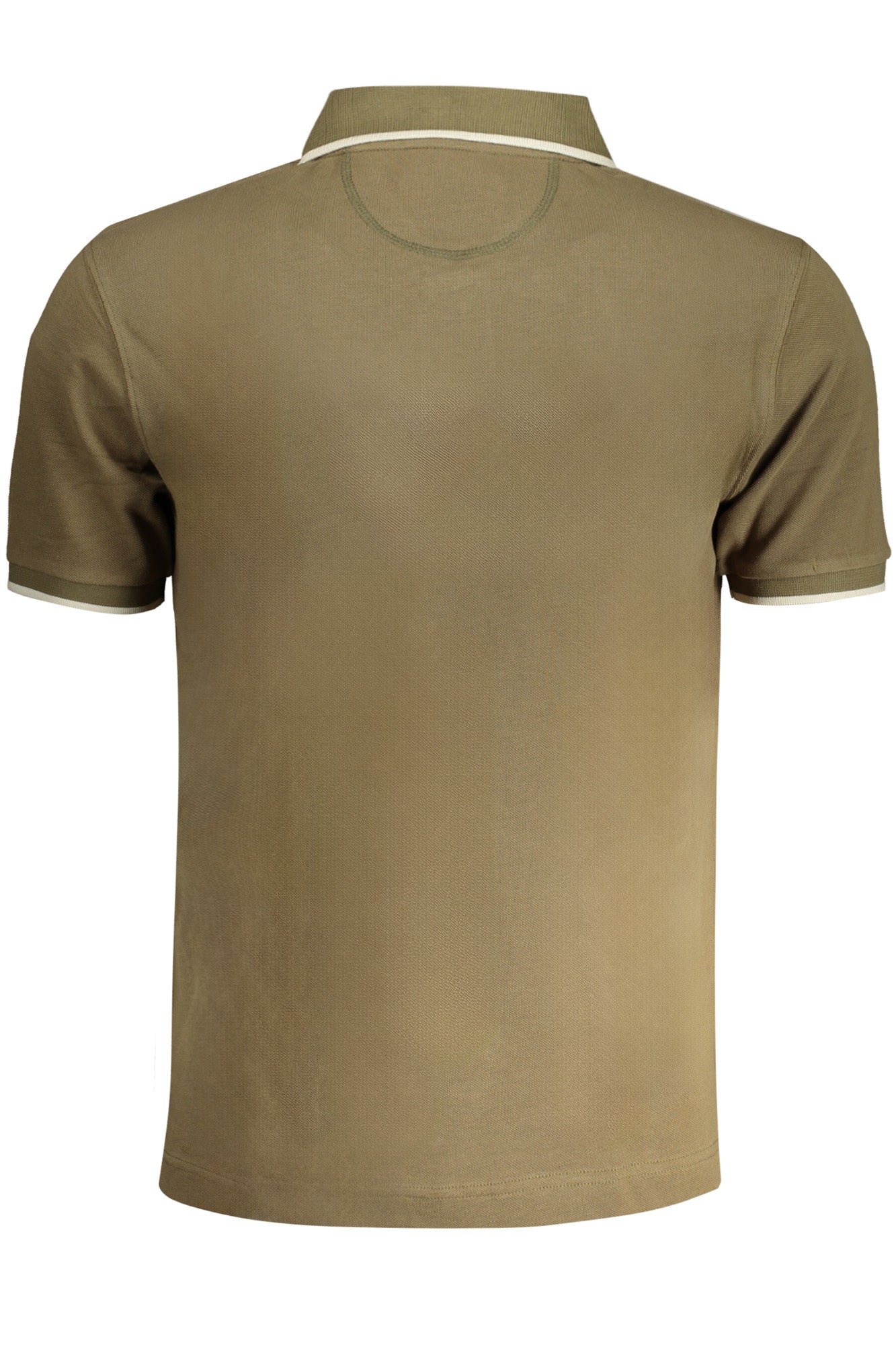 BPMP04PK031_VE03197 – Herren Polo Grün - Kurzarm, Regular Fit, Mit Stickerei & Kontrastdetails – Größe: S, M, L, XL, 2XL, 3XL – Farbe: Verde