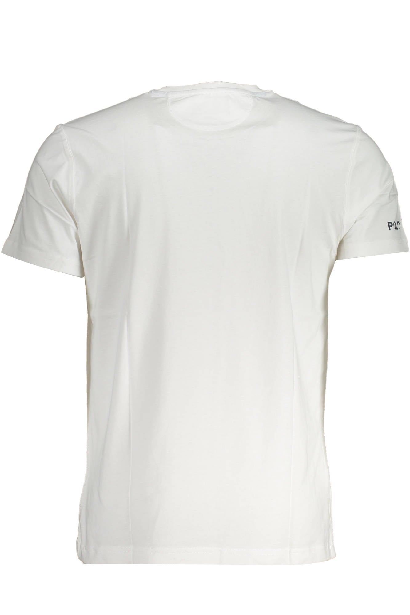 XMR010-JS206_BIANCO_00001 – Herren T-Shirt Weiß - Kurzarm, Regular Fit mit Stickerei und Druck – Größe: M, L, XL, 2XL, 3XL – Farbe: Bianco