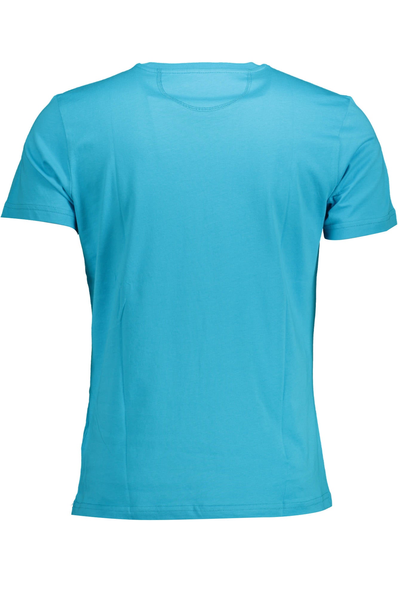 TMR001-JS206_BLU_07116 – Stilvolles Herren T-Shirt in Blau - Regular Fit mit Print & Logo – Größe: 2XL – Farbe: Blu