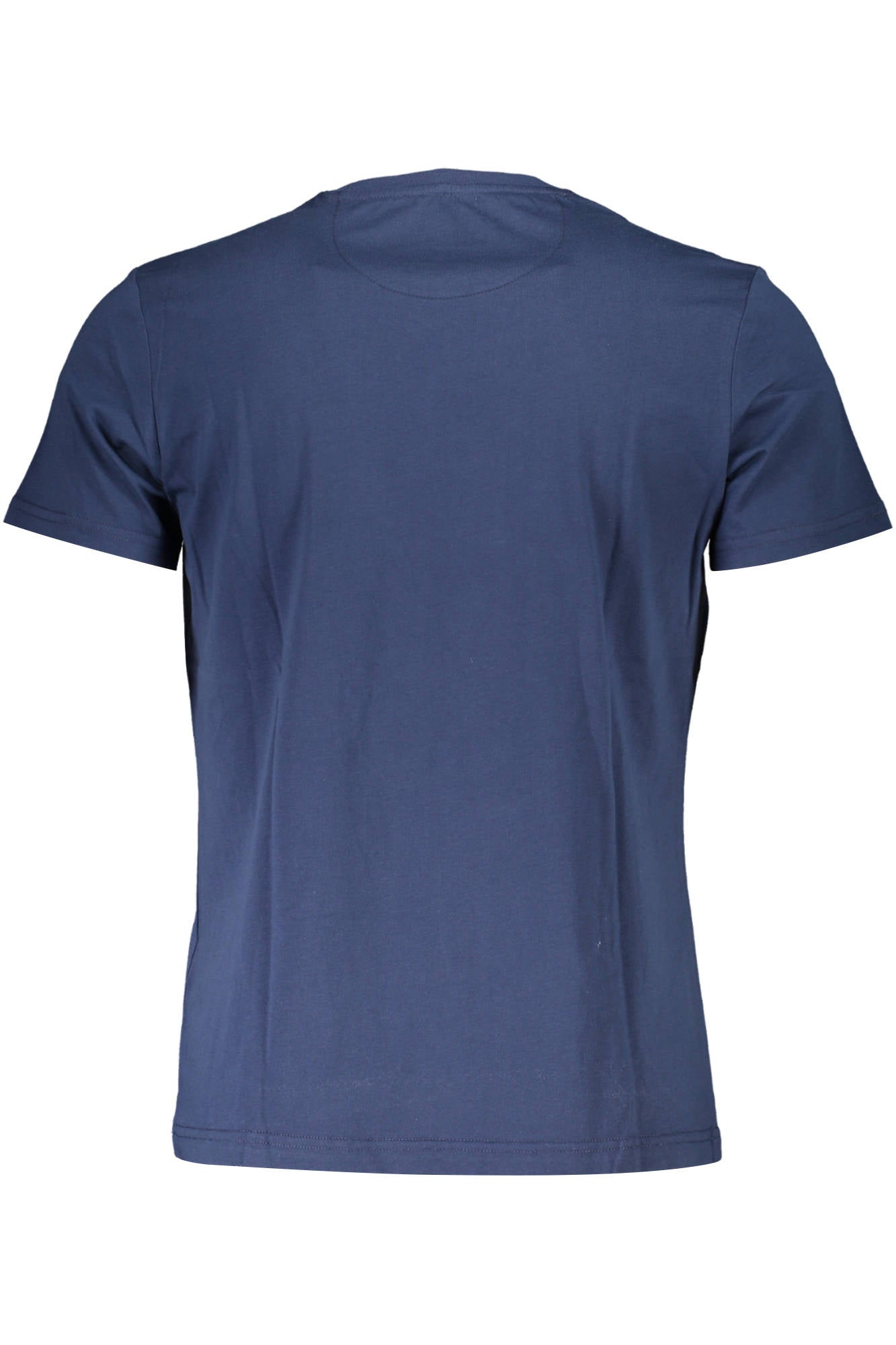 XMR311-JS206_BLU_07017 – Herren Kurzarm-T-Shirt Blau - Regular Fit mit Logo und Druck – Größe: M, L, XL – Farbe: Blu