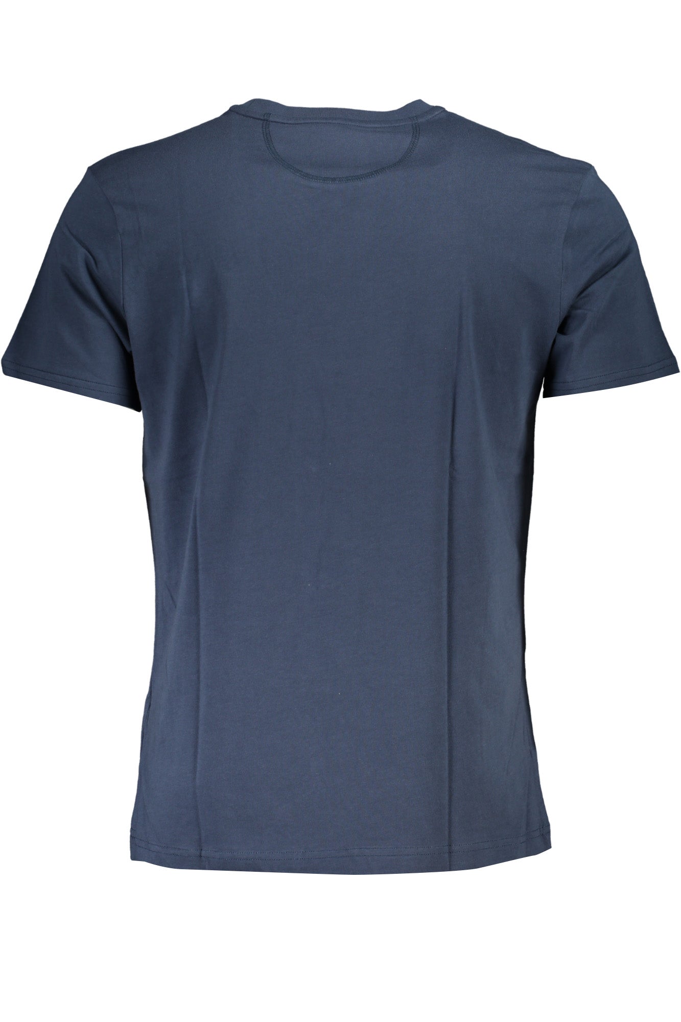 WMR004JS206_BL07017 – Herren T-Shirt Blau mit Stickerei: Regular Fit, Rundhals, Kurzarm – Größe: M, L, XL – Farbe: Blu