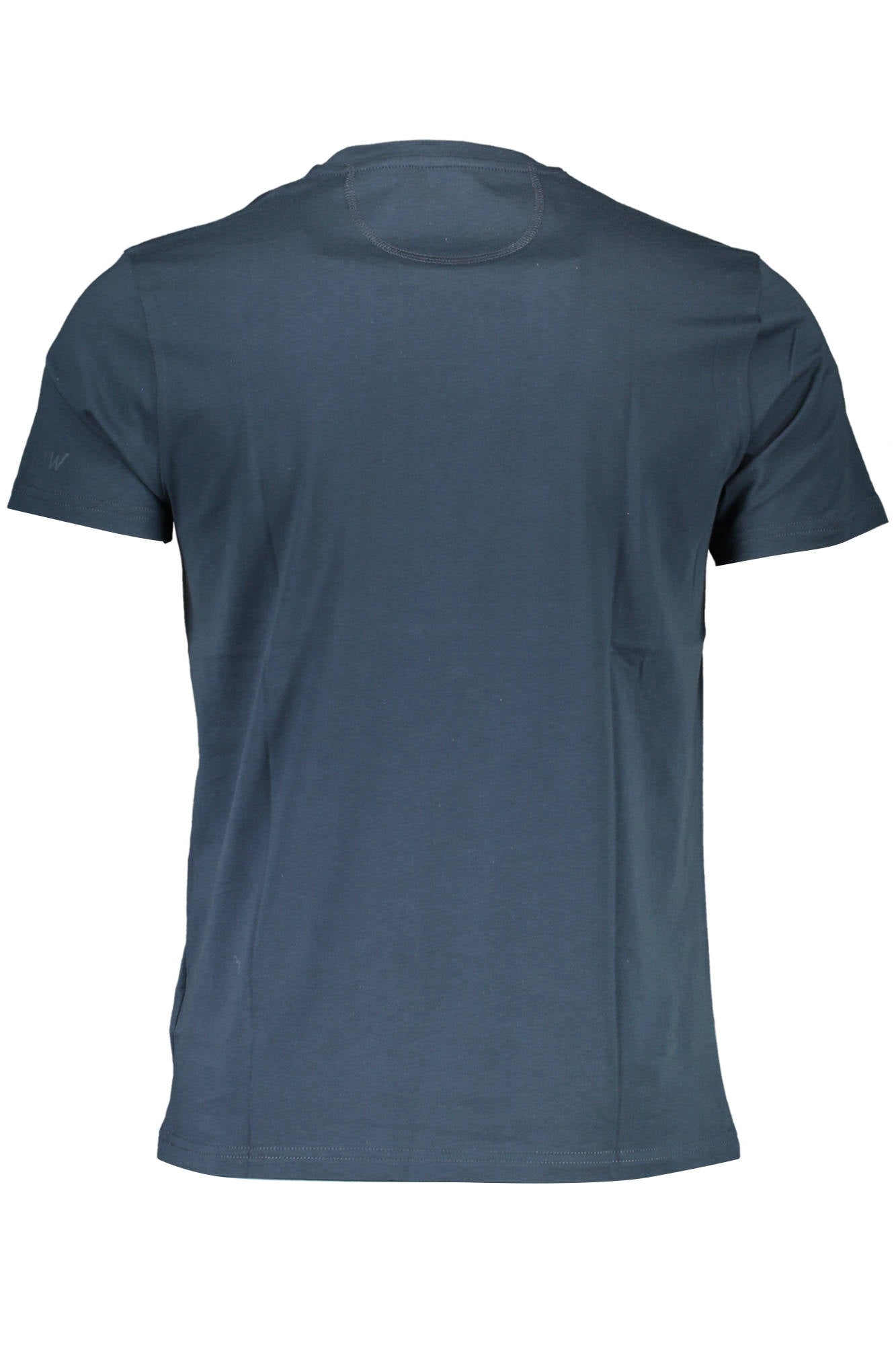 XMR309-JS206_BLU_07017 – Herren T-Shirt Blau - Kurzarm, Rundhals, Stylischer Druck – Größe: M, XL – Farbe: Blu