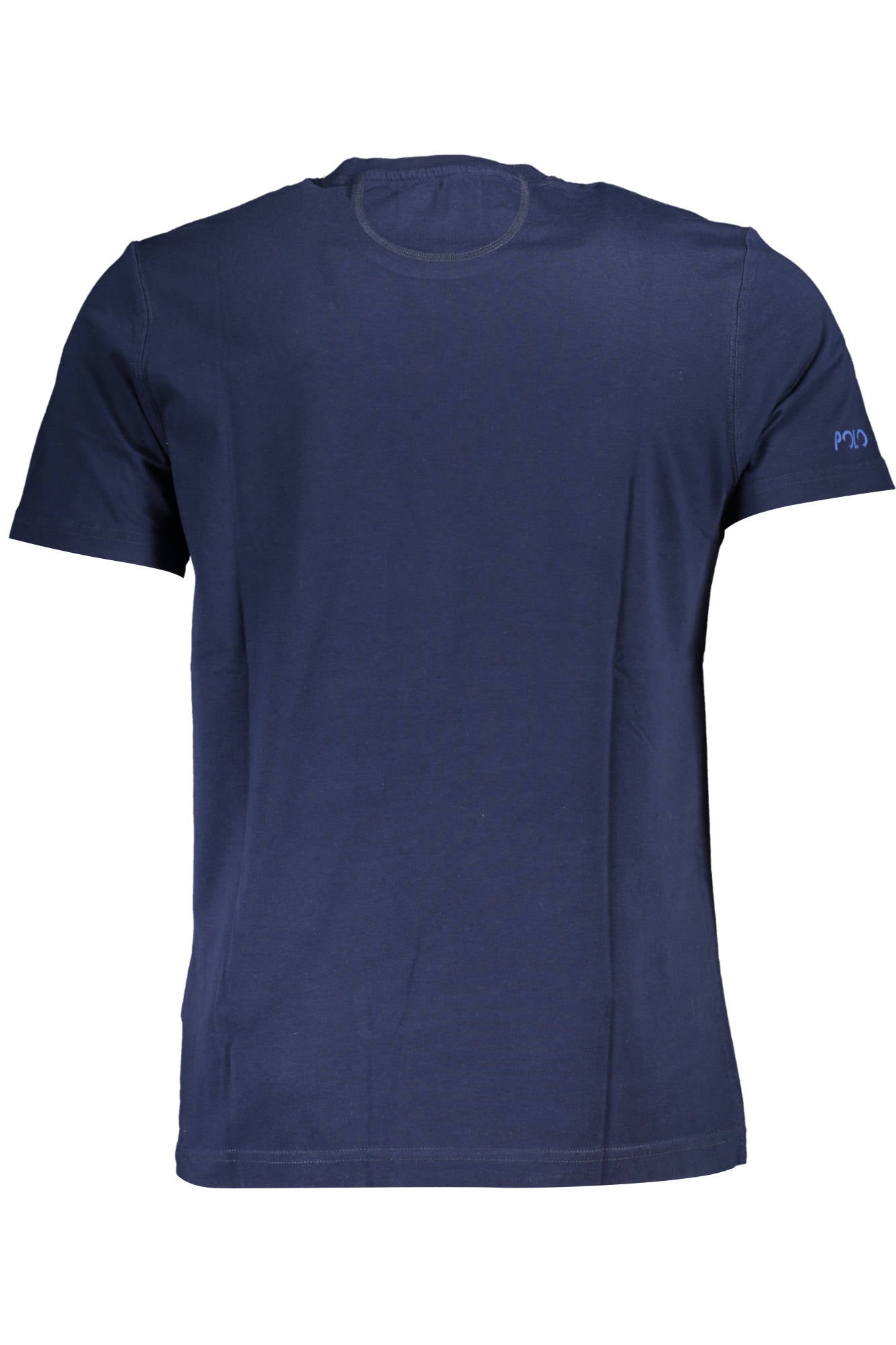 XMR011-JS206_BLU_07017 – Kurzarm Herren T-Shirt Blau - Regular Fit mit Druck & Rundhals – Größe: M, L, XL, 2XL – Farbe: Blu