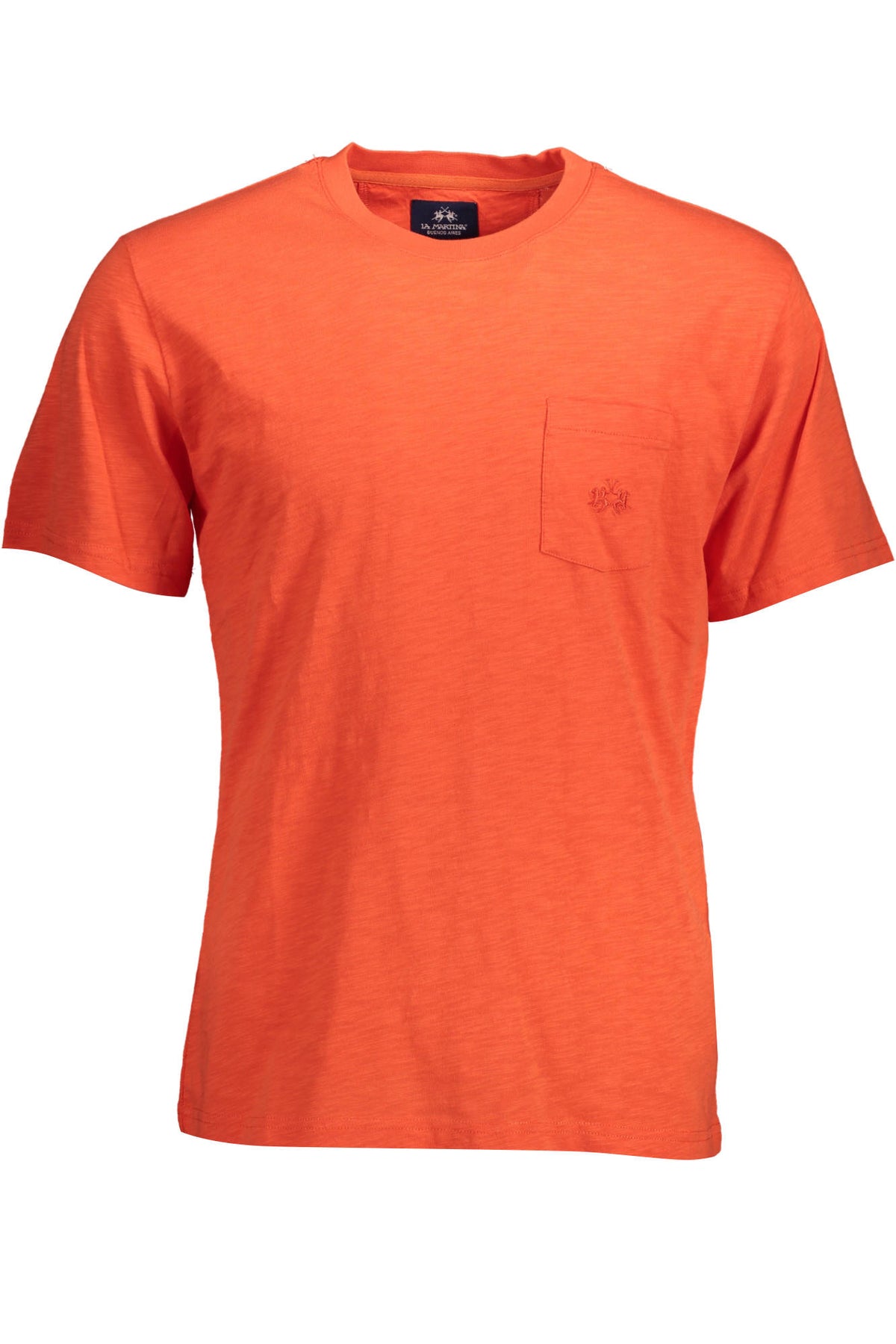 TMR006-JS259_ROSSO_06097 – Stilvolles Herren T-Shirt in Rot mit Stickerei und Brusttasche – Größe: M, L, XL, 2XL, 3XL – Farbe: Rosso