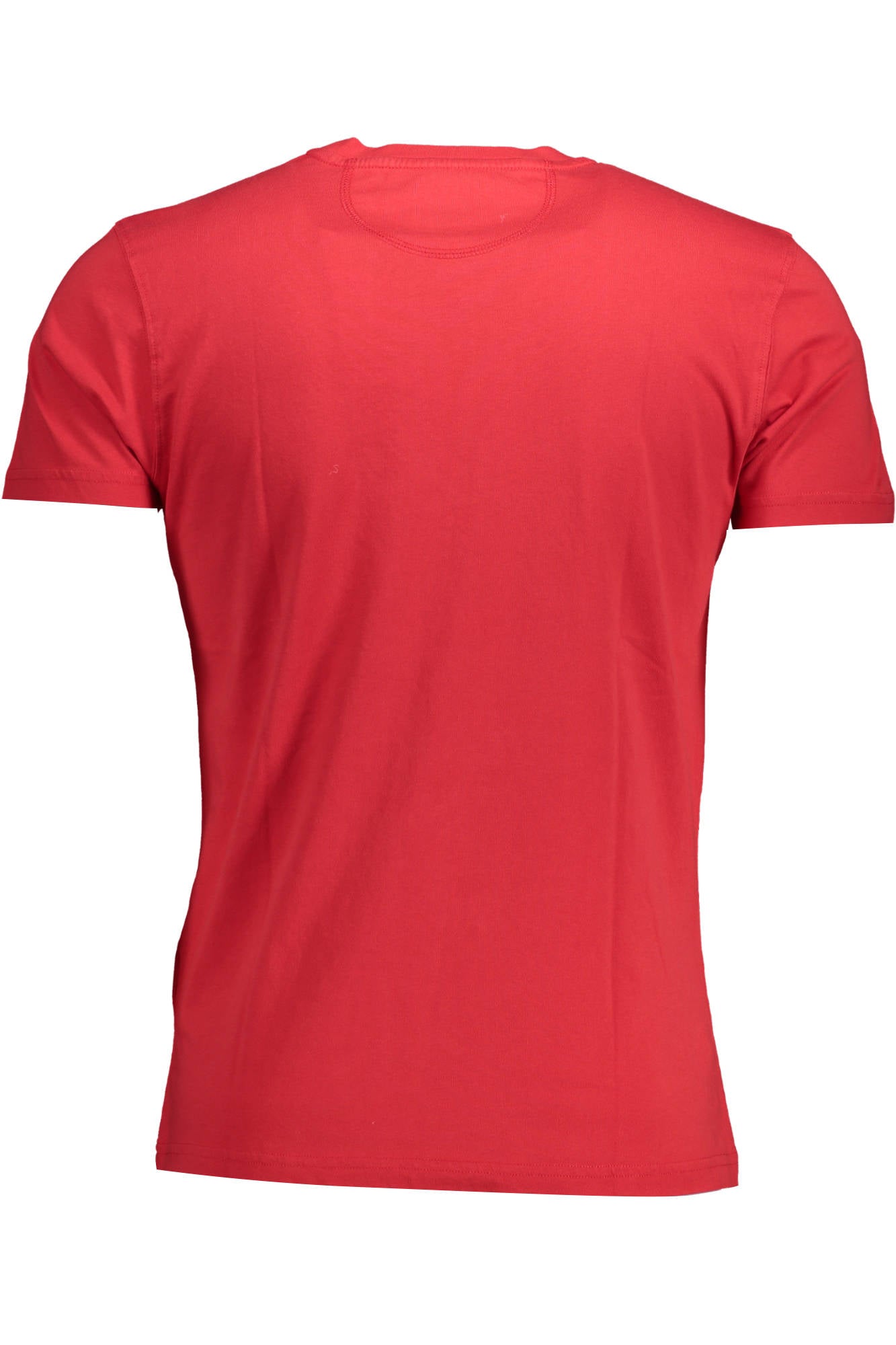 TMR004-JS206_ROSSO_06008 – Elegantes Herren-T-Shirt Rot – Regular Fit mit Stickerei & Logo – Größe: 2XL – Farbe: Rosso