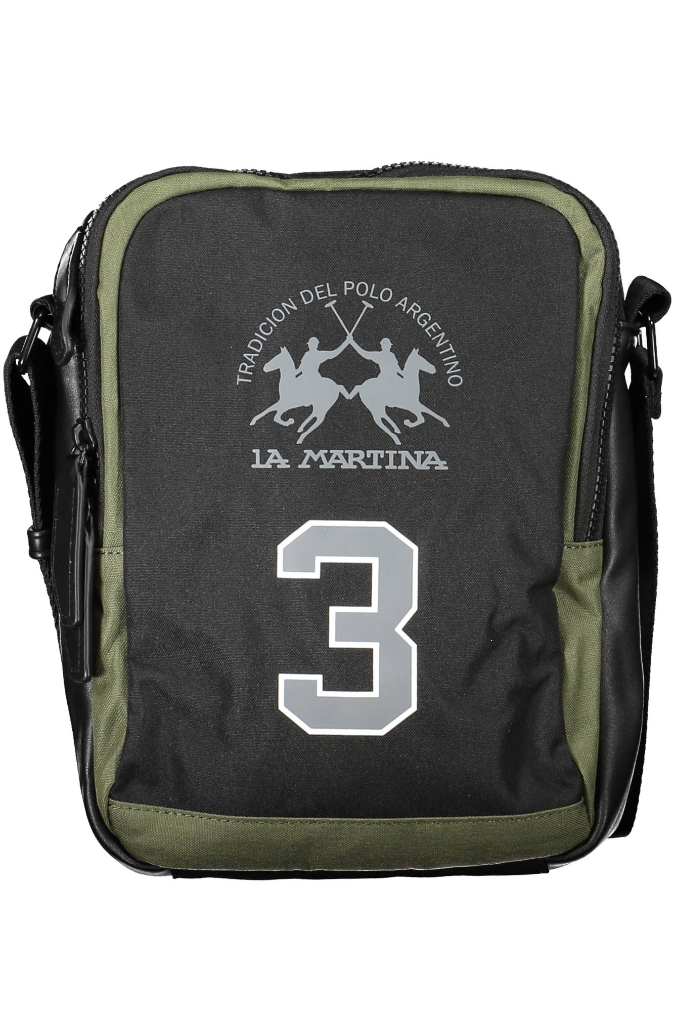 LMBO00974T_NERO_BLACK – Elegante Schwarze Umhängetasche für Herren mit Funktionalem Design – Größe: UNI – Farbe: Nero