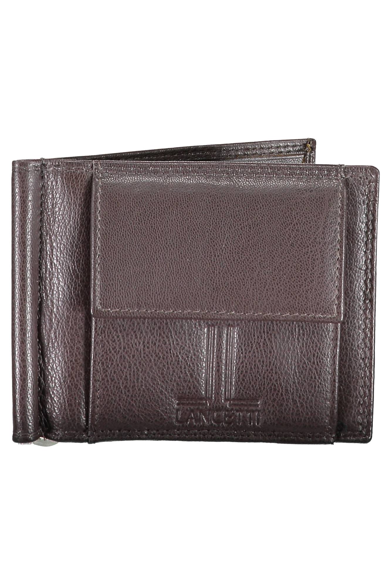 WA044635_MARRONE_BROWN – Herren-Börse Braun - Edle Brieftasche mit Kartenfächern und Geldklammer – Größe: UNI – Farbe: Marrone