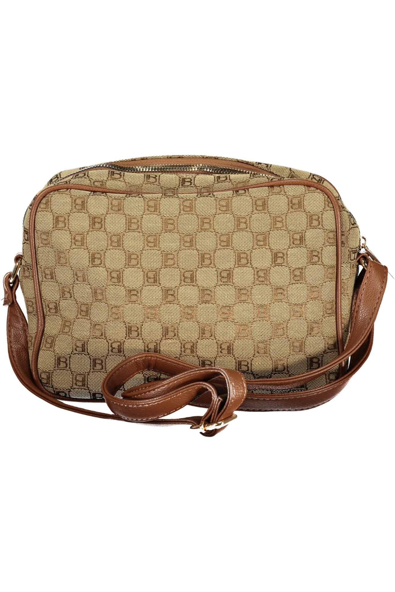 LB25W-255-5_BETABACC – Elegante beigefarbene Damenhandtasche mit verstellbarem Schultergurt – Größe: UNI – Farbe: Beige