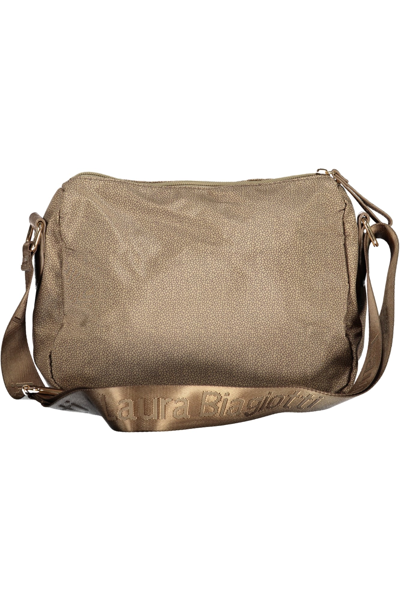 LB25W-101-11_BETERRA – Elegante Damen Handtasche Beige mit verstellbarem Schulterriemen – Größe: UNI – Farbe: Beige