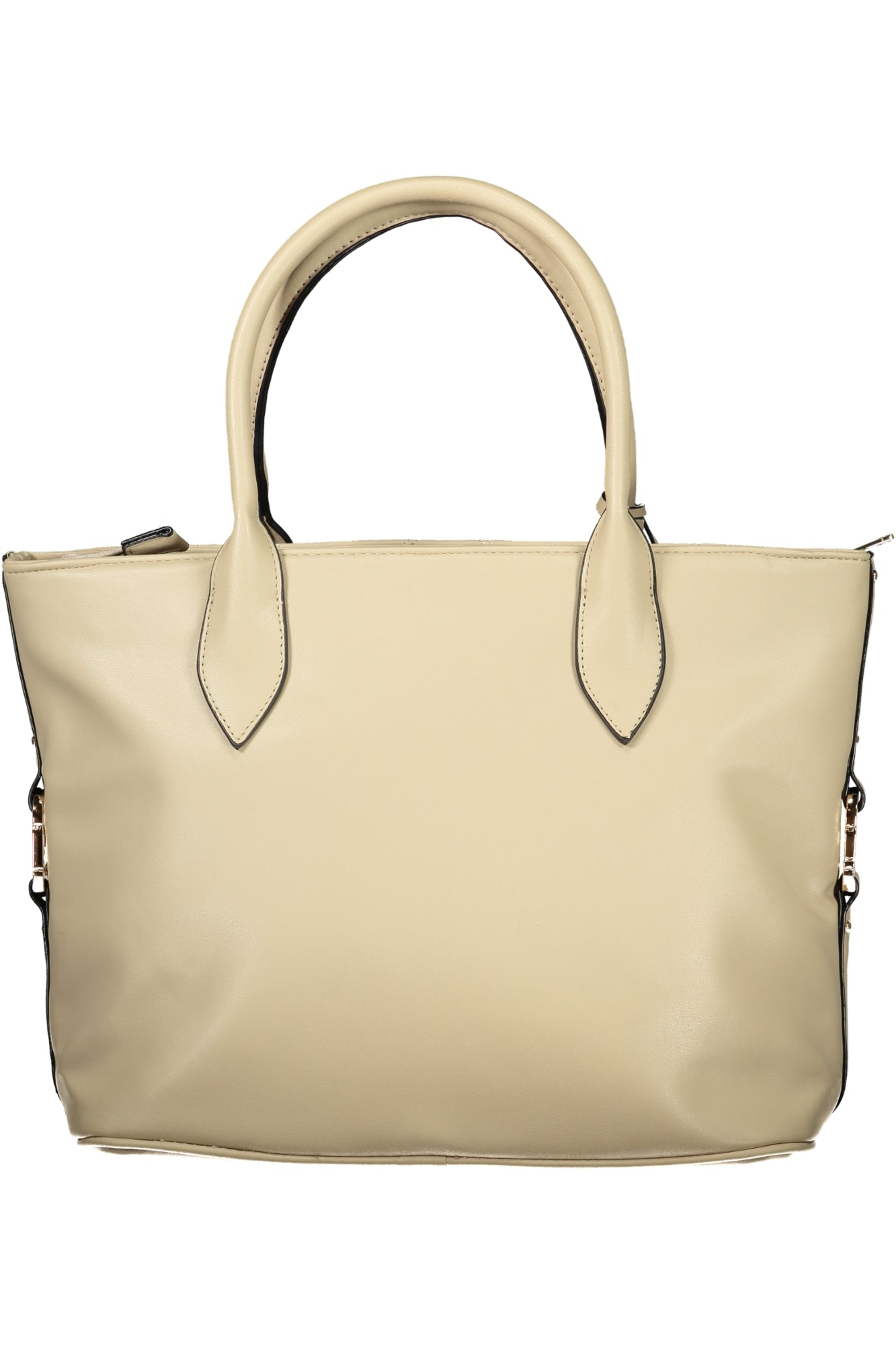 LB25W-120-1_BENATURA – Damen Handtasche Beige mit Fächern & Schultergurt - Stilvoll & Praktisch – Größe: UNI – Farbe: Beige