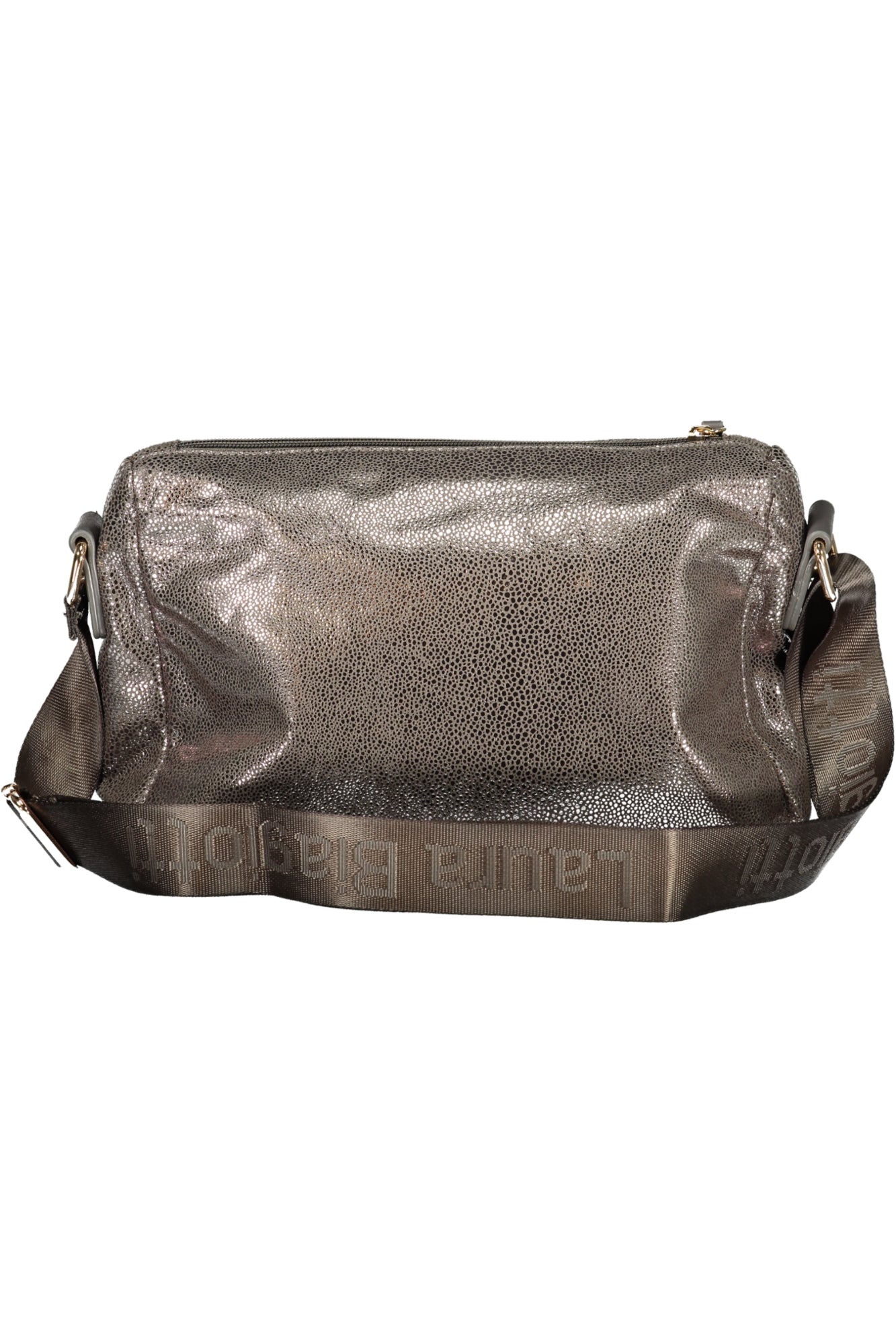 LB25W-100-24_GRGRIGIO – Graue Damenschultertasche mit verstellbarem Gurt & vielen Fächern – Größe: UNI – Farbe: Grigio
