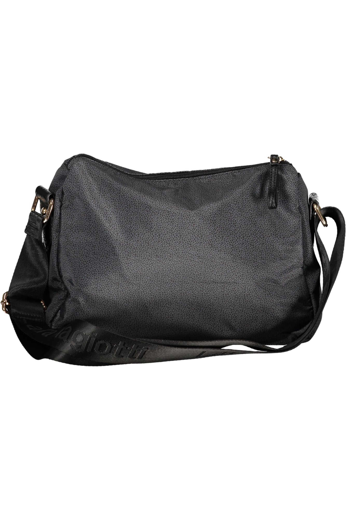 LB25W-101-11_NENERO – Elegante Damenhandtasche mit Fächern und verstellbarem Gurt, schwarz – Größe: UNI – Farbe: Nero