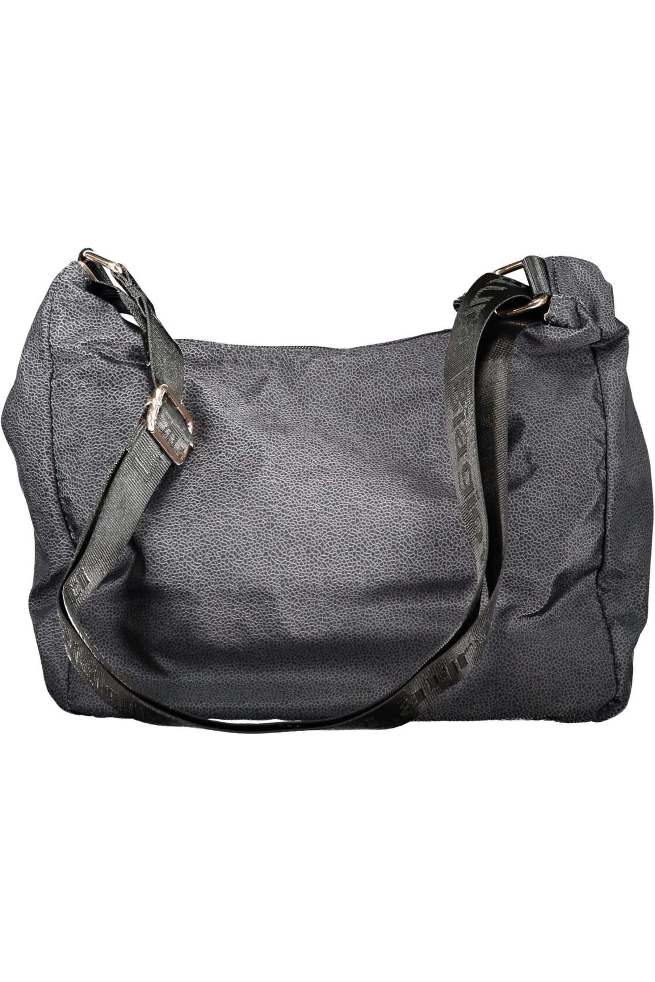 LB25W-101-1_NENERO – Elegante Damenhandtasche in Schwarz mit verstellbarem Riemen und Taschen – Größe: UNI – Farbe: Nero