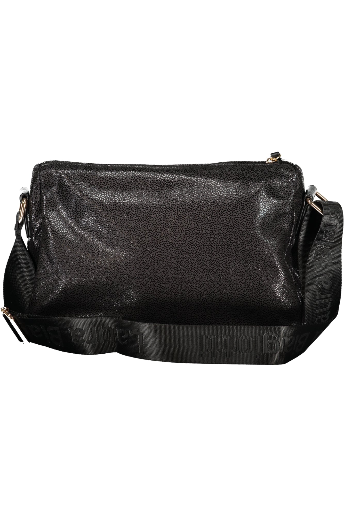 LB25W-100-24_NENERO – Elegante Damen Schultertasche Schwarz mit Verstellbarem Riemen – Größe: UNI – Farbe: Nero
