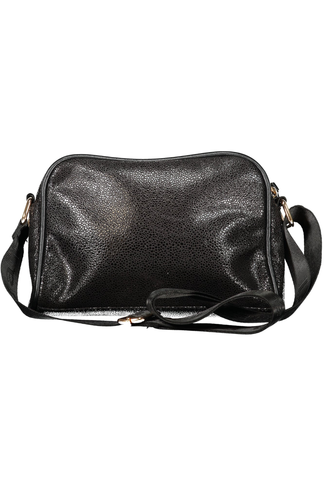 LB25W-100-49_NENERO – Elegante Damenhandtasche in Schwarz mit verstellbarem Schultergurt – Größe: UNI – Farbe: Nero